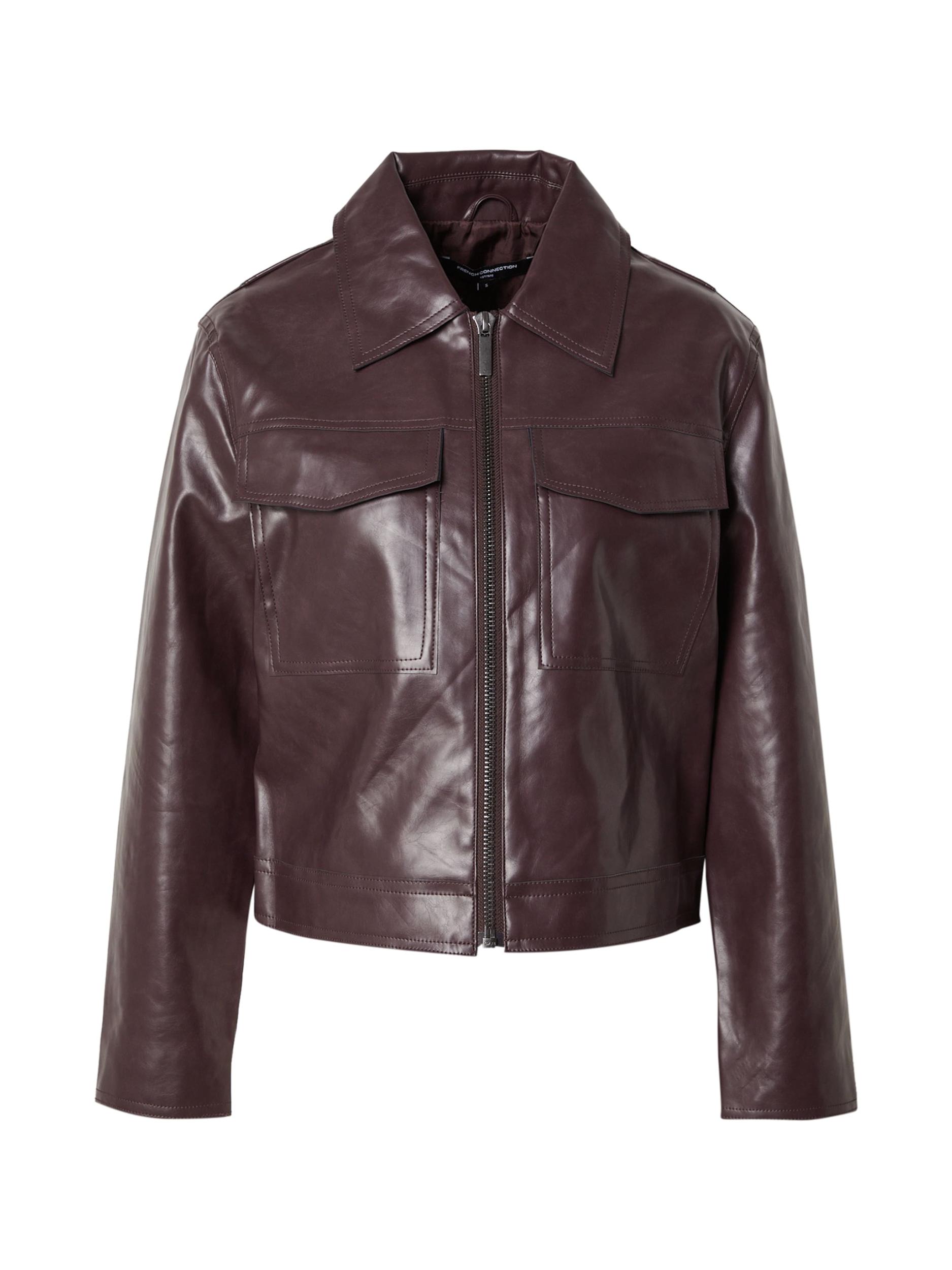 FRENCH CONNECTION Kurtka przejściowa 'KAYLEIGH' bordowy