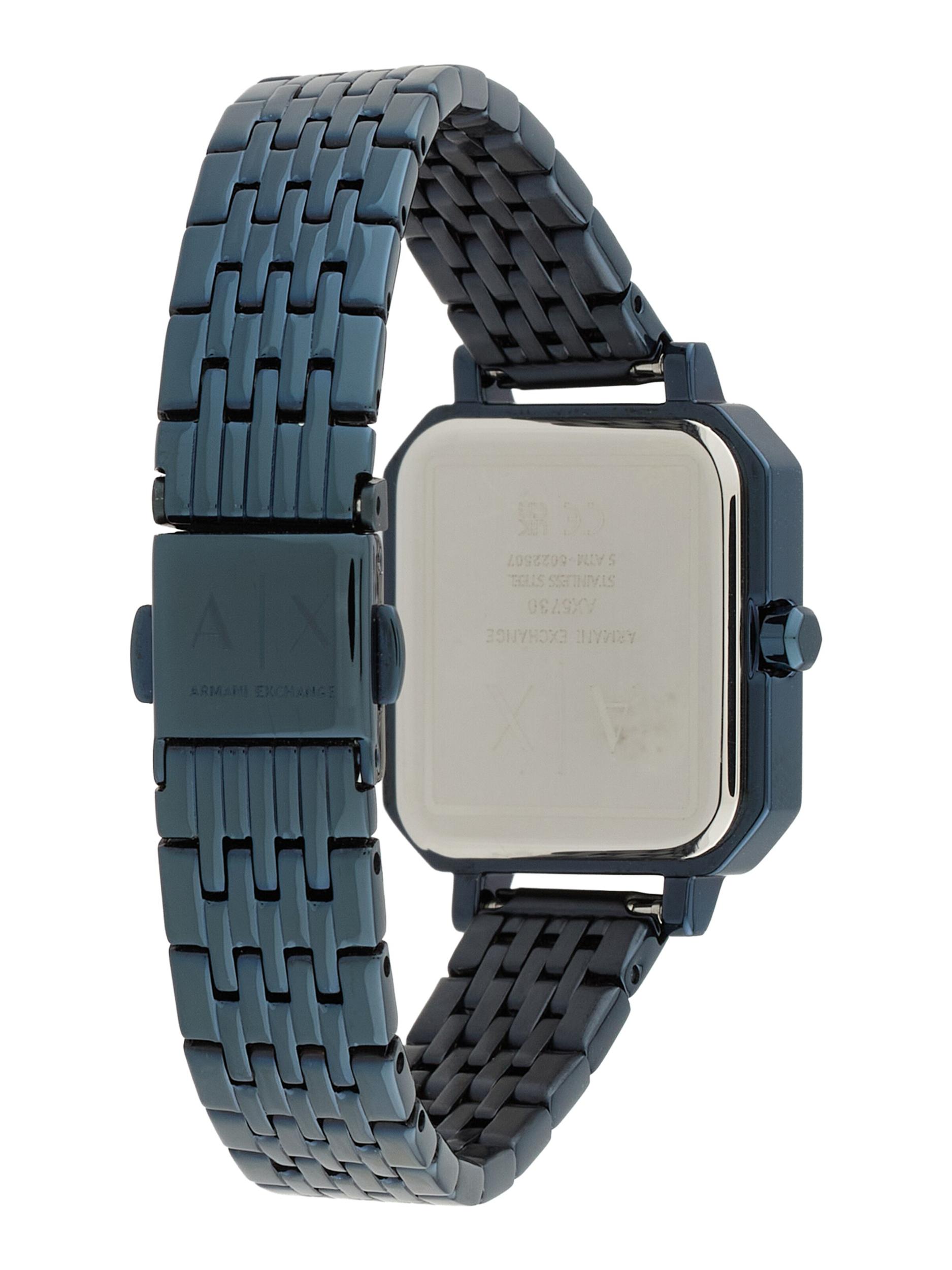 ARMANI EXCHANGE Zegarek analogowy granatowy / złoty