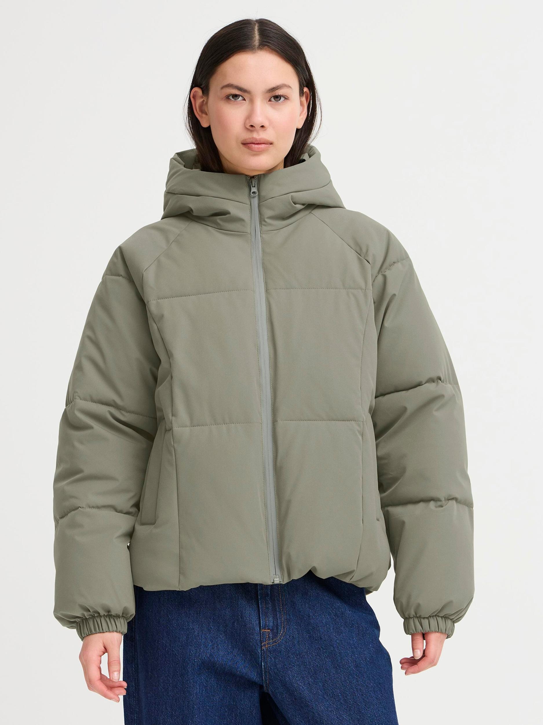 ICHI Kurtka zimowa 'IHHIZTORA' jasnozielony