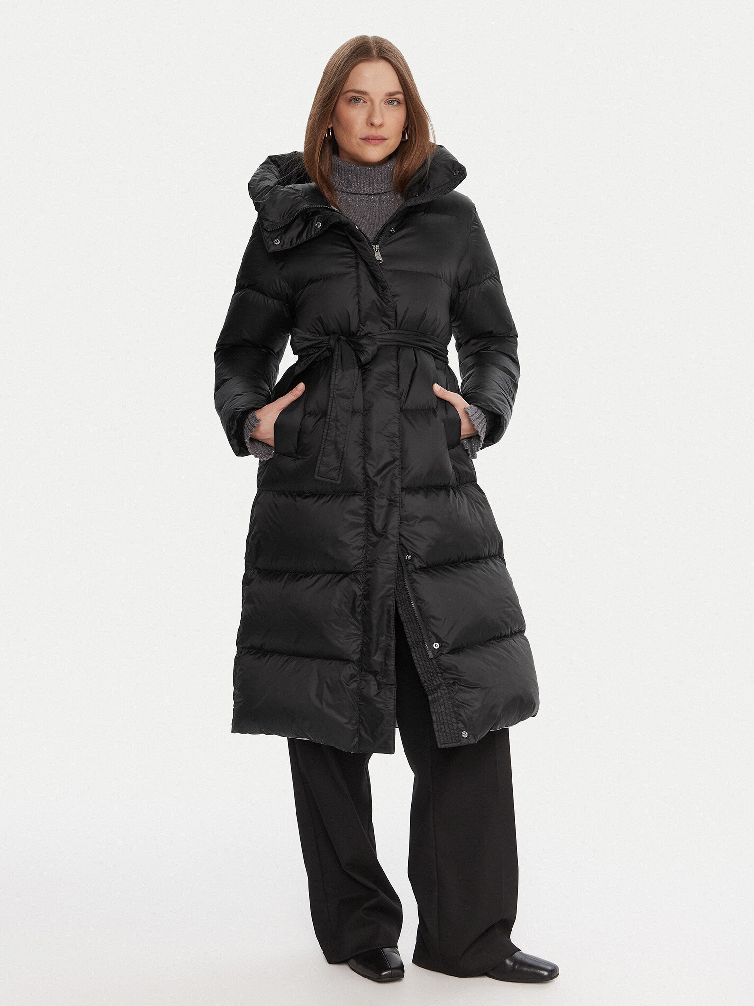 Hetregó Kurtka puchowa Karen 8P605 25WD02 Czarny Regular Fit