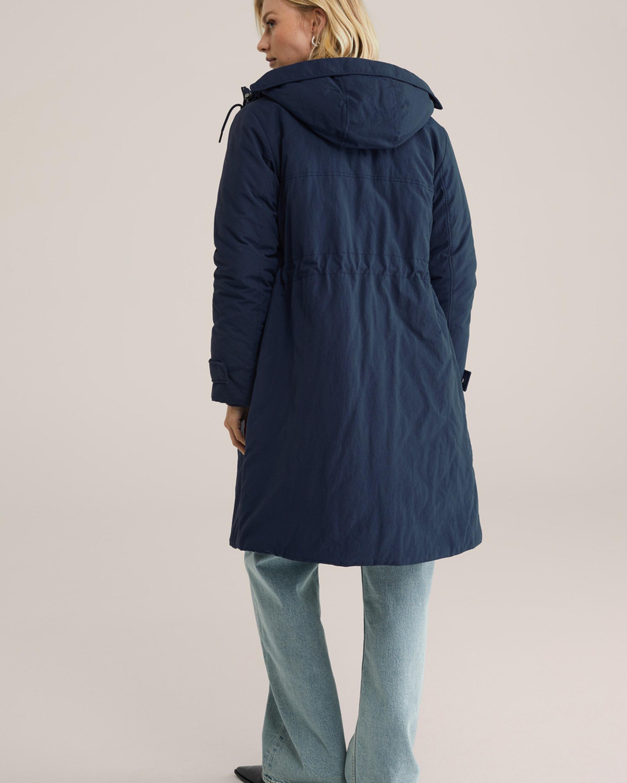 WE Fashion Parka przejściowa ciemny niebieski