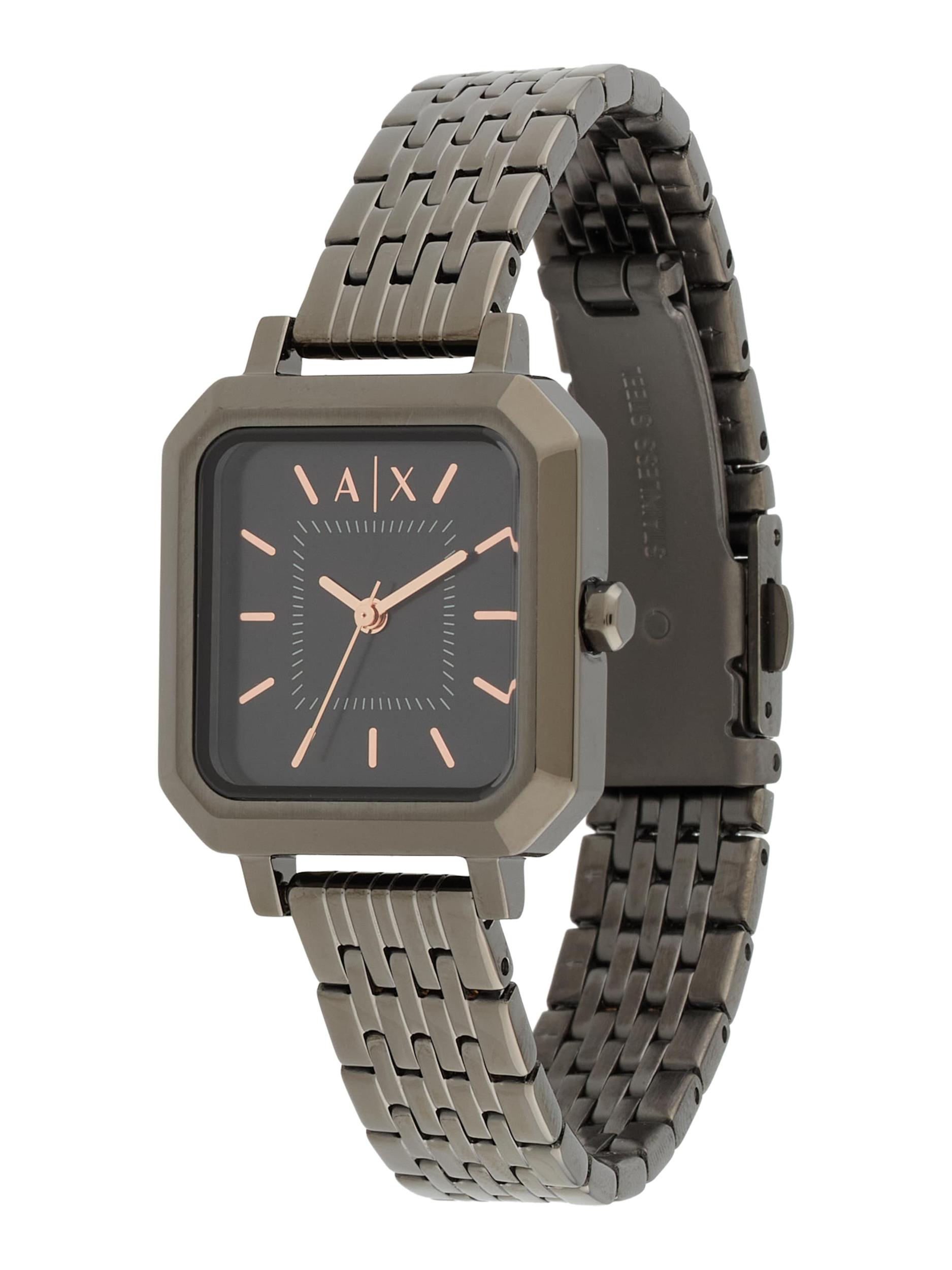 ARMANI EXCHANGE Zegarek analogowy złoty / grafitowy