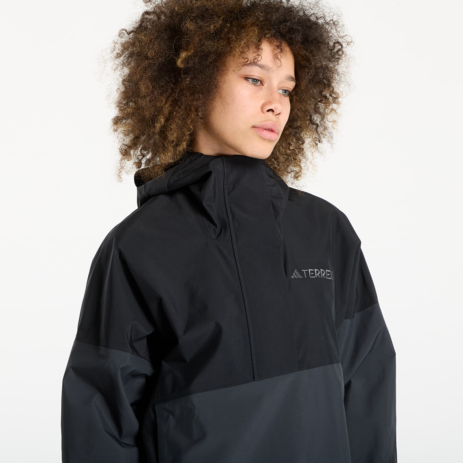 adidas Performance Kurtka adidas Terrex Xploric 2.5L Climaproof Anorak Black/ Carbon S