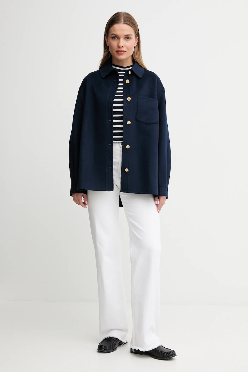 Tommy Hilfiger kurtka z dodatkiem wełny