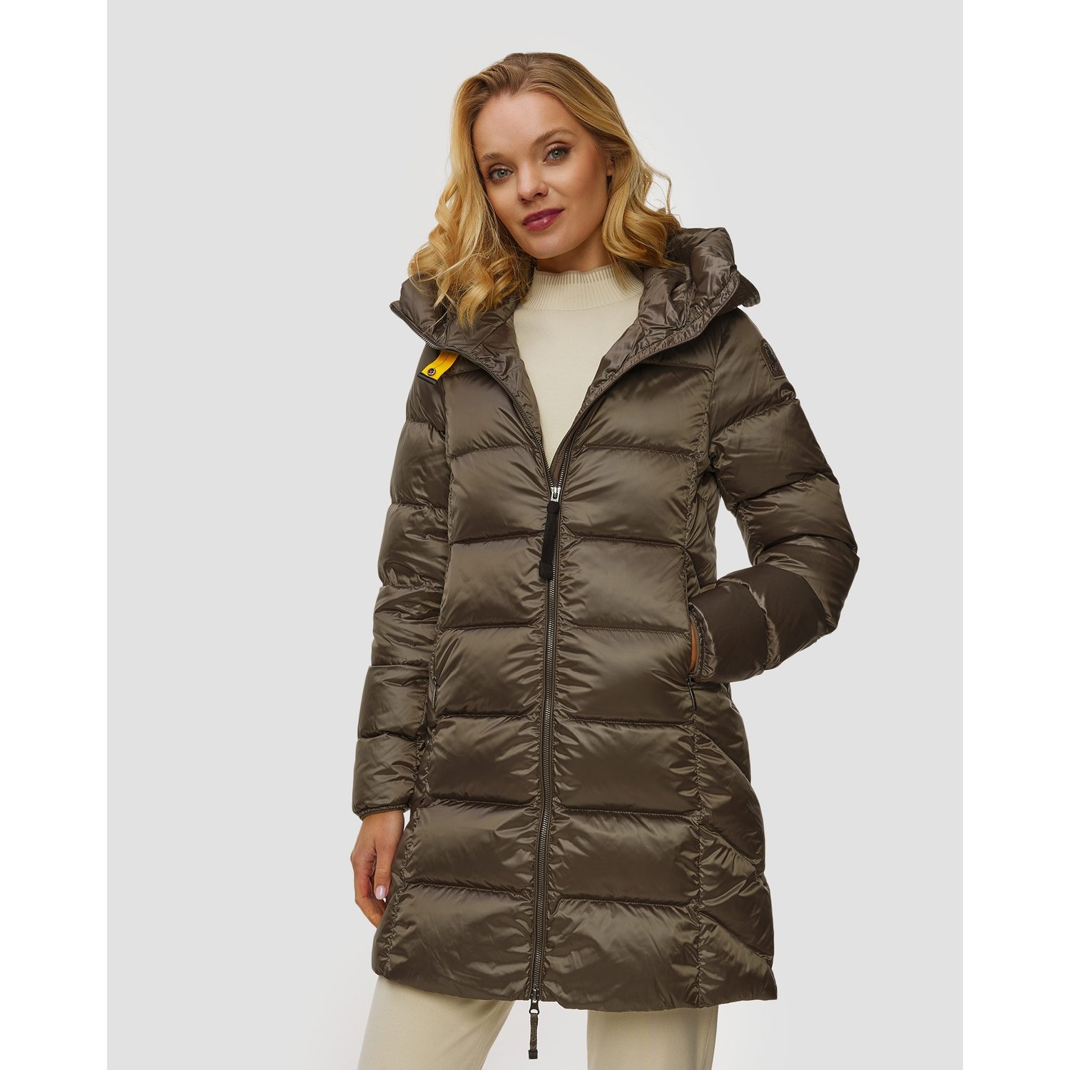 Zielona Kurtka Puchowa Damska Parajumpers Marion