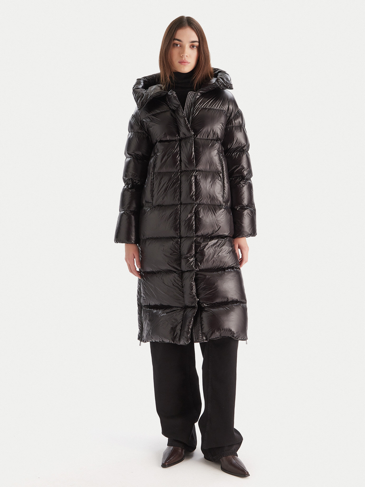 Hetregó Kurtka puchowa Eifel 8P781 25WD24 Czarny Regular Fit