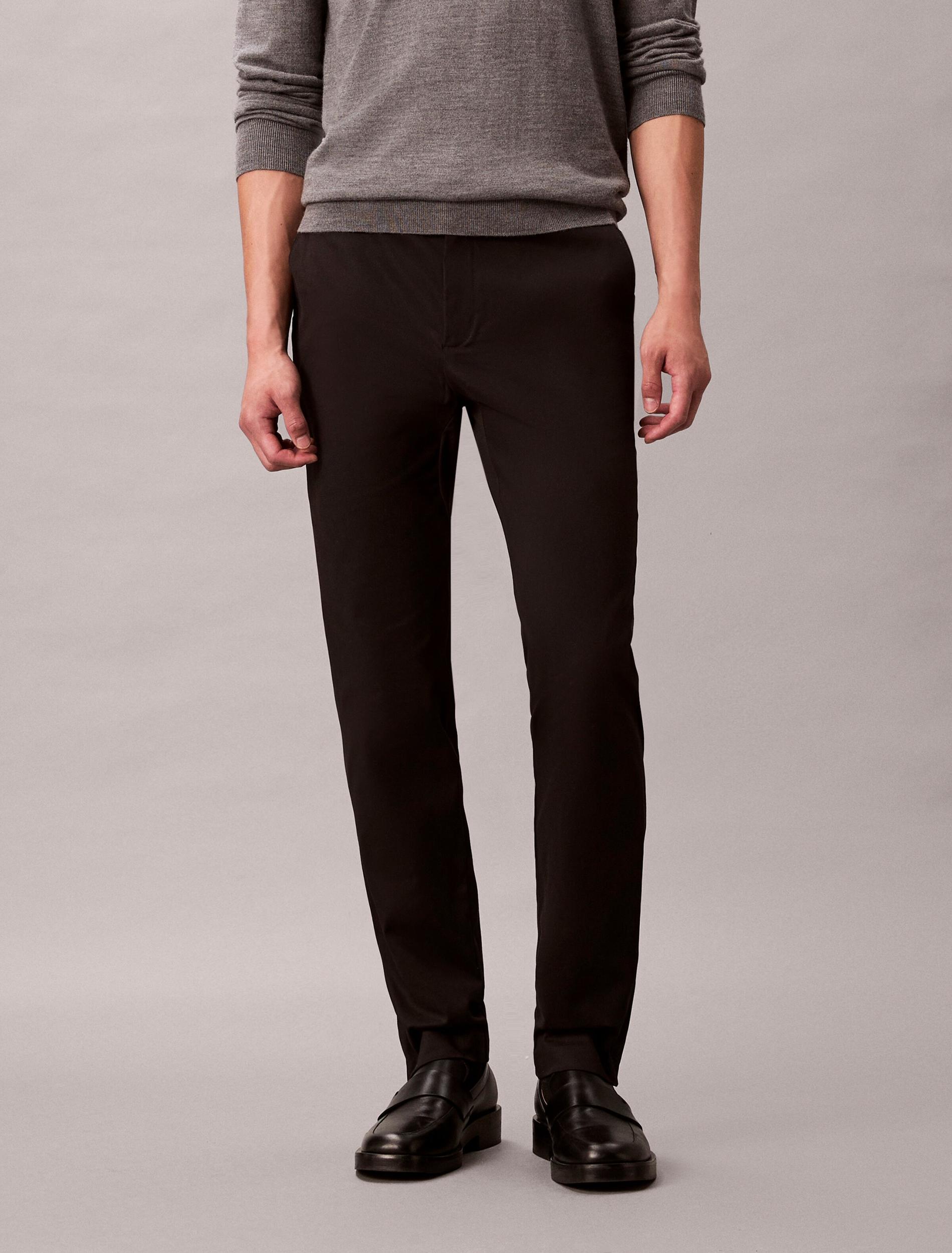 Calvin Klein Chinosy czarny