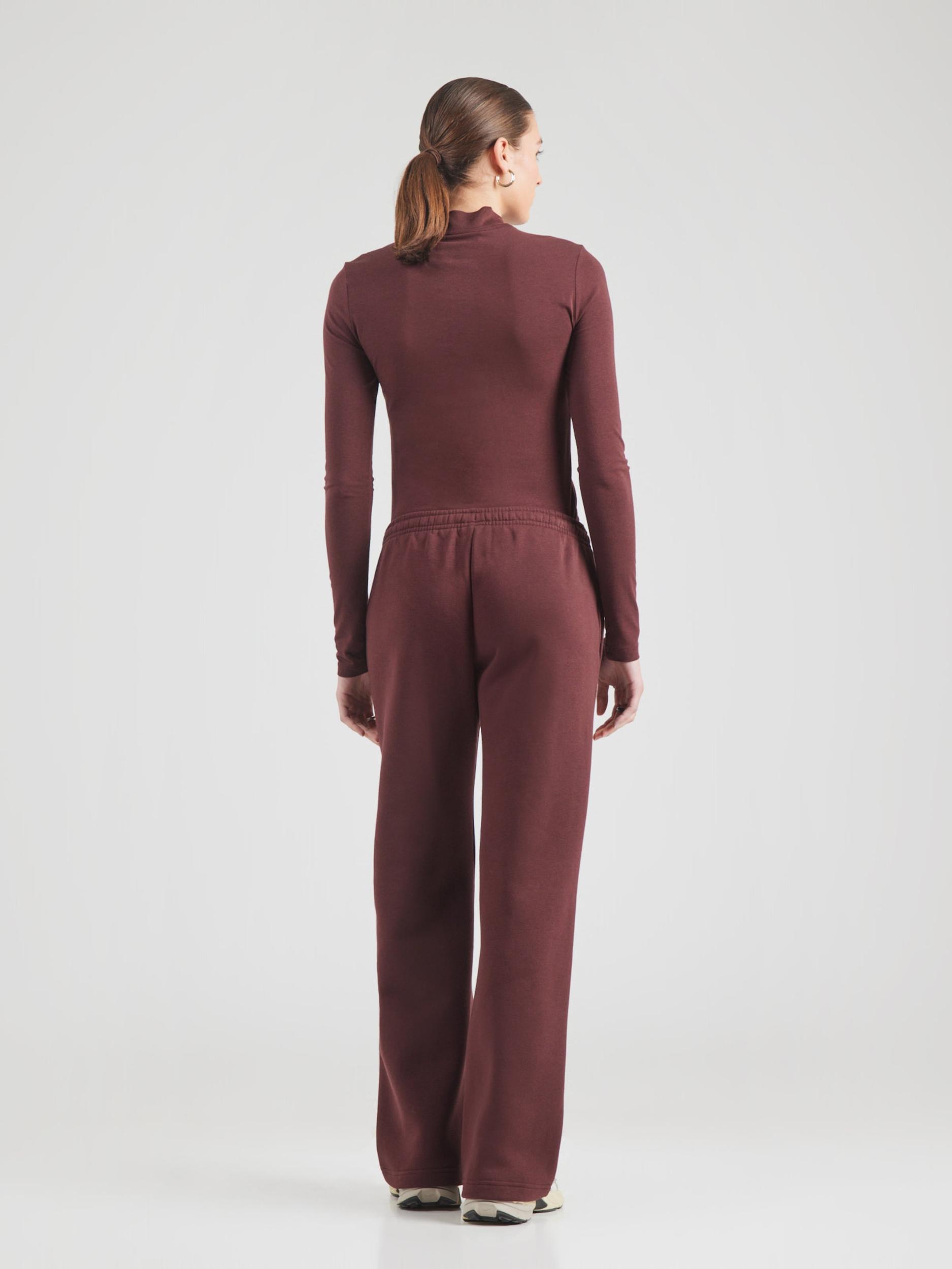 Nike Sportswear Spodnie 'PHNX FLC' burgund