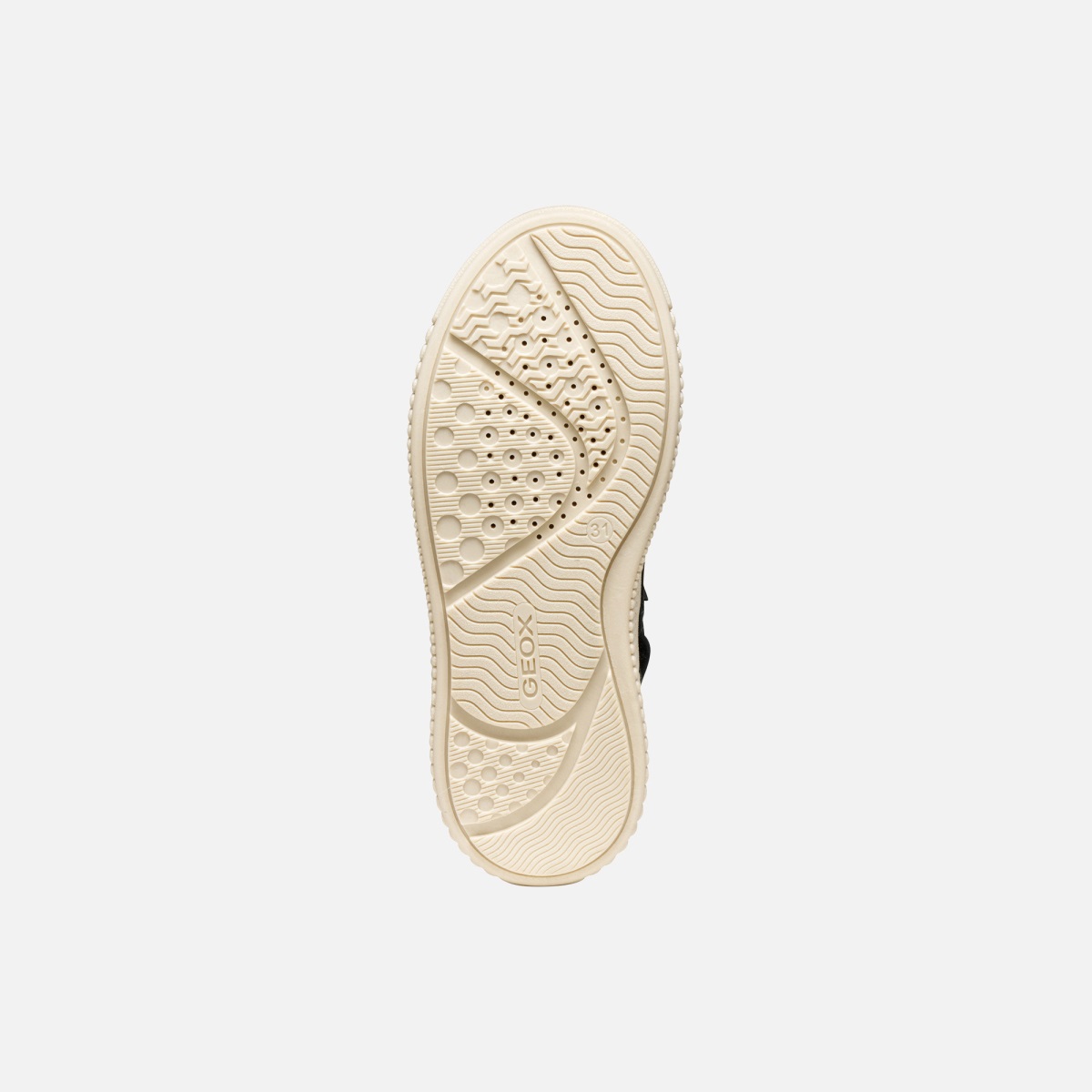 Dziewczęce trampki Geox Laquinny WPF czarne