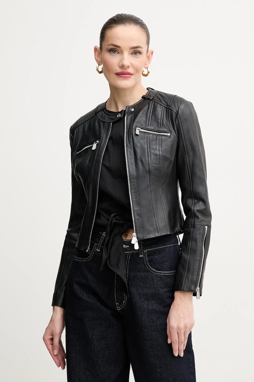 Pinko kurtka skórzana