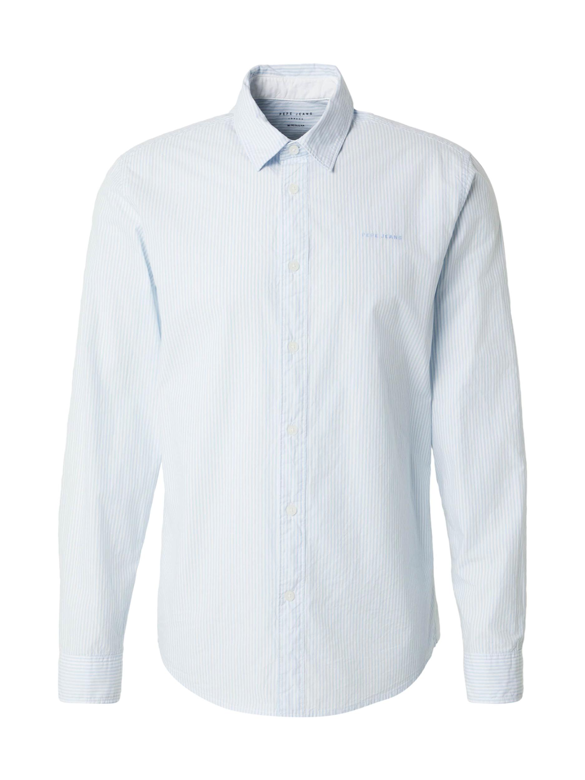 Pepe Jeans Koszula jasnoniebieski / biały