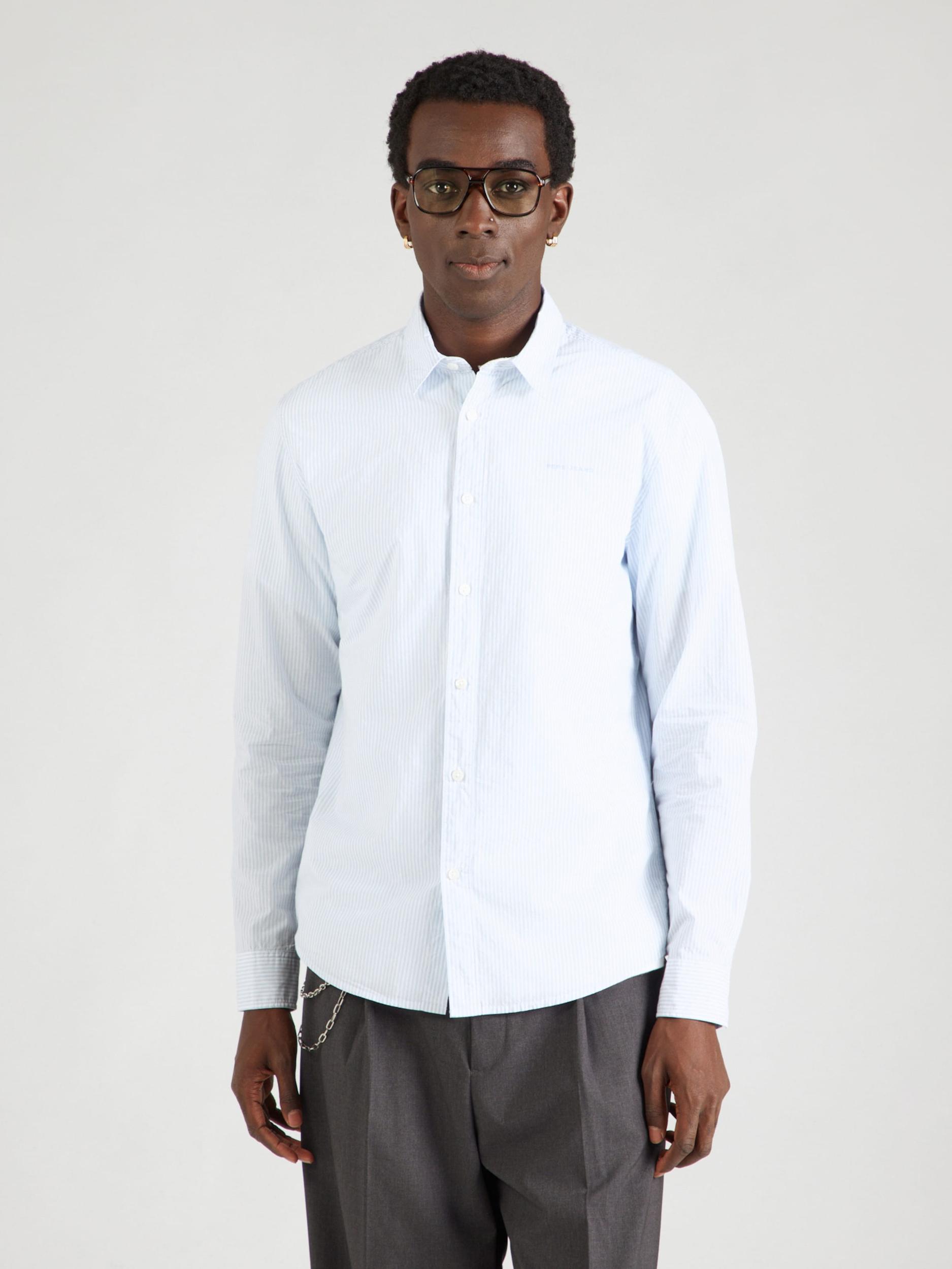 Pepe Jeans Koszula jasnoniebieski / biały