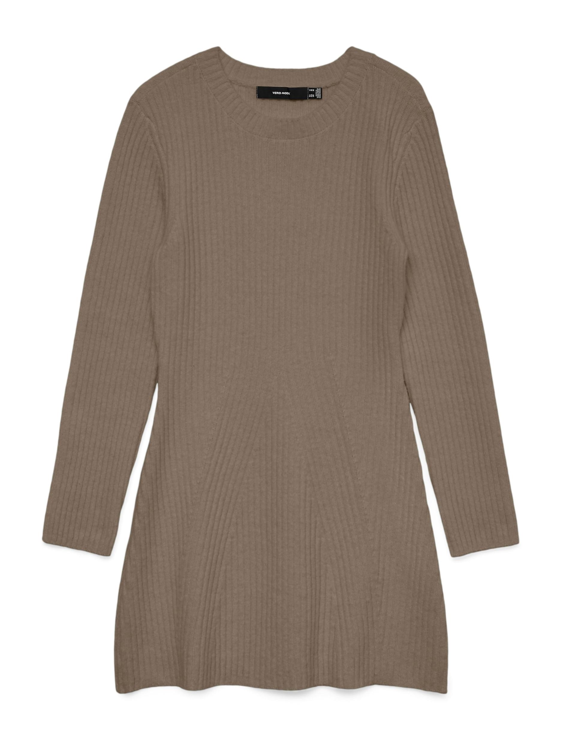 VERO MODA Sukienka z dzianiny 'VMJosanna' mokka