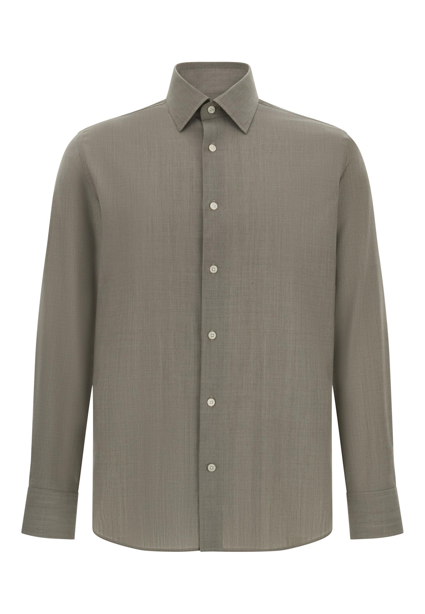 Boggi Milano Koszula błotnisty