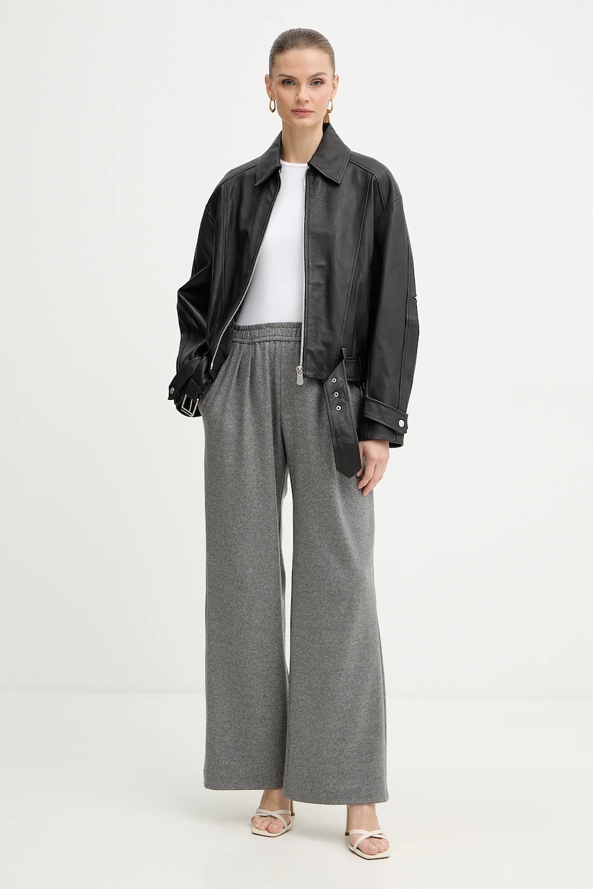 Pinko kurtka skórzana