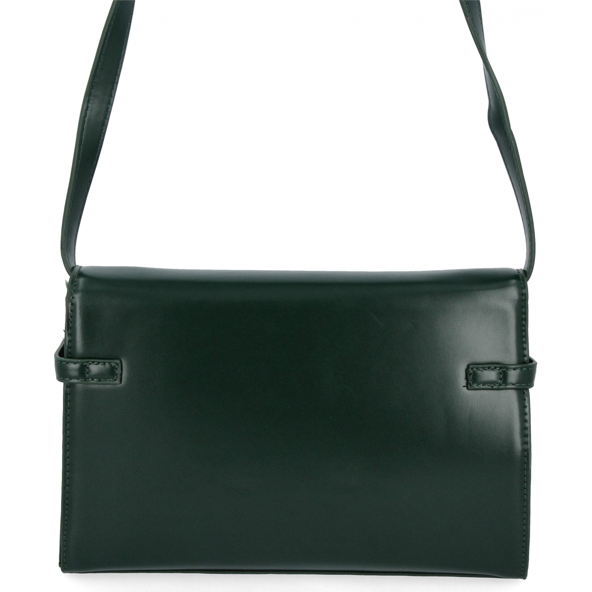 Elegancka Torebka Damska Listonoszka firmy Herisson 17R506 Butelkowa Zieleń