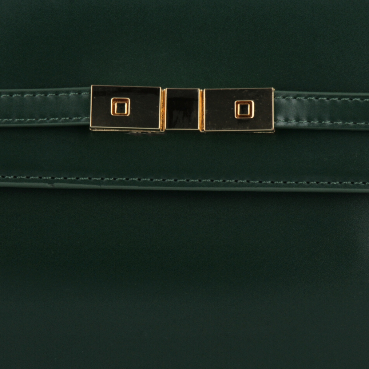 Elegancka Torebka Damska Listonoszka firmy Herisson 17R506 Butelkowa Zieleń