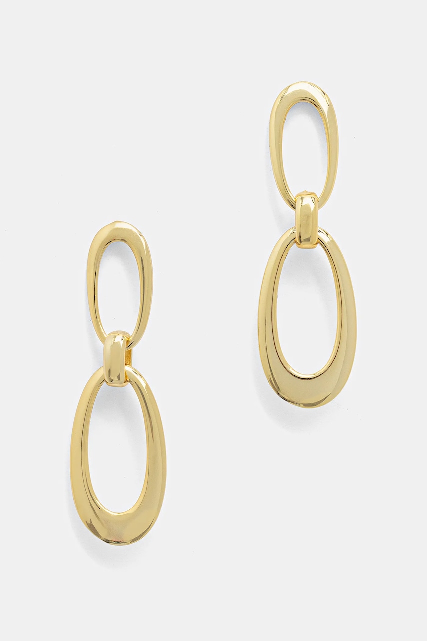 Answear.LAB kolczyki srebrne pozłacane