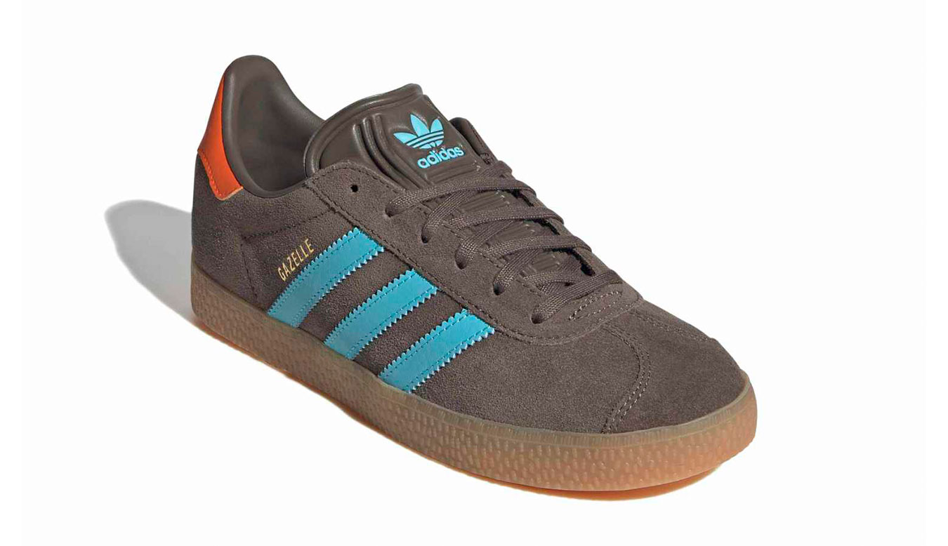 adidas Gazelle Junior Kobiety,Dzieci - Buty sportowe adidas Originals - Brązowy - JR5942-3.5