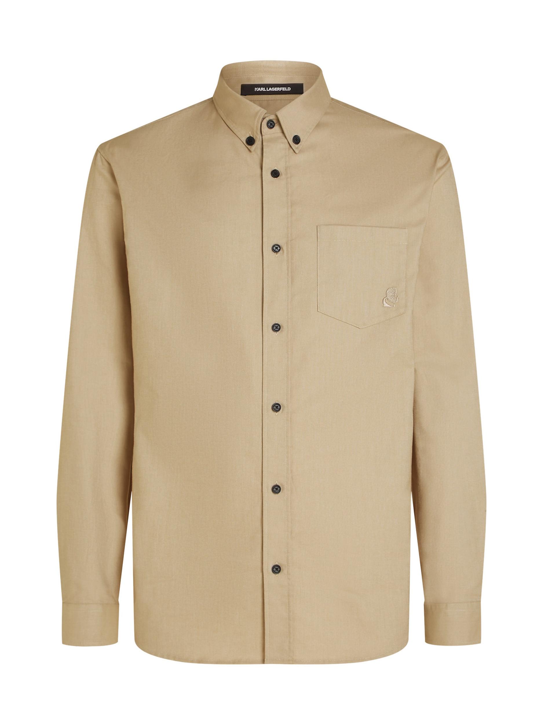 Karl Lagerfeld Koszula jasnobrązowy