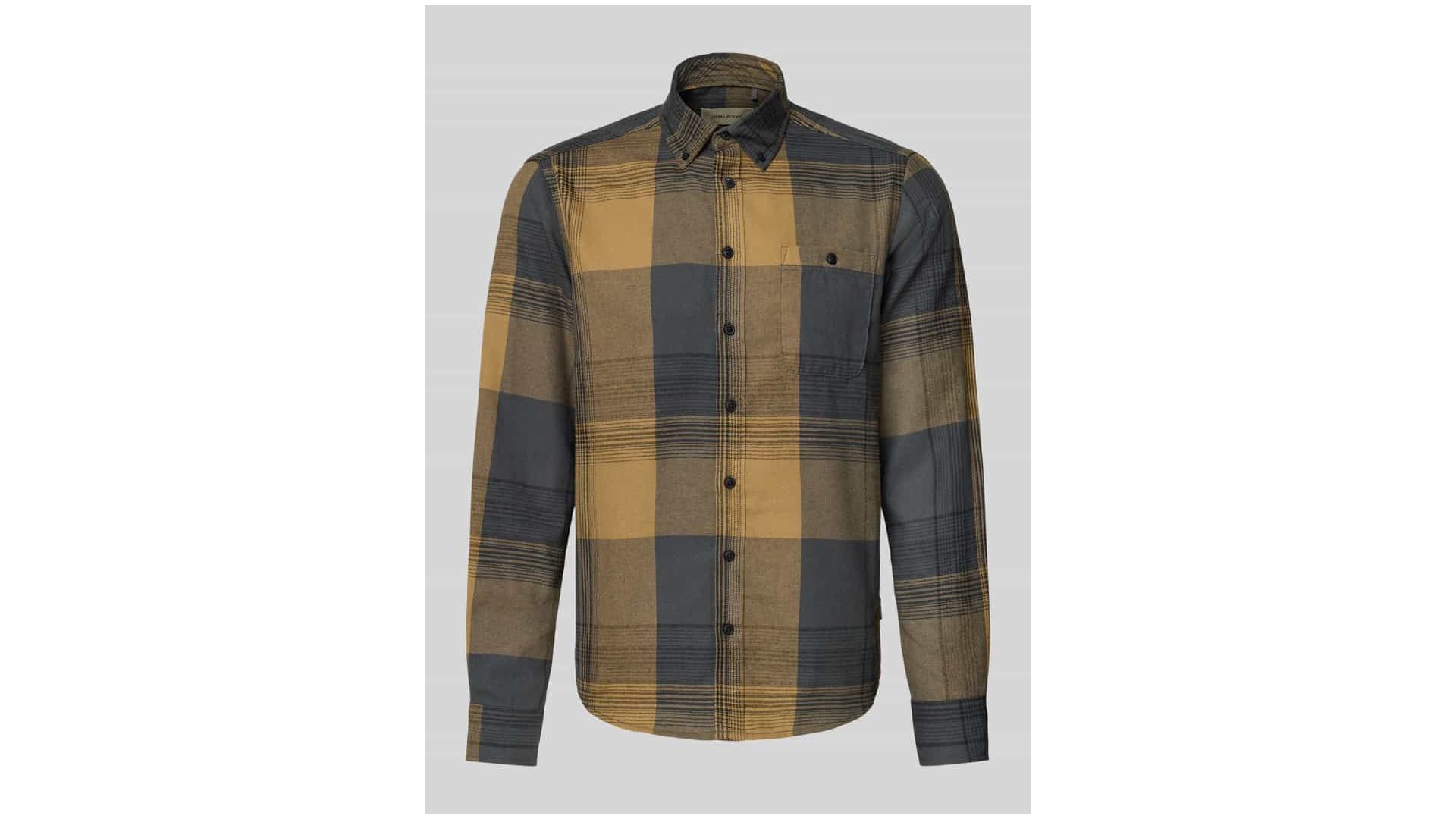 Blend Koszula casualowa o kroju regular fit z kołnierzykiem typu button down model ‘Dac’