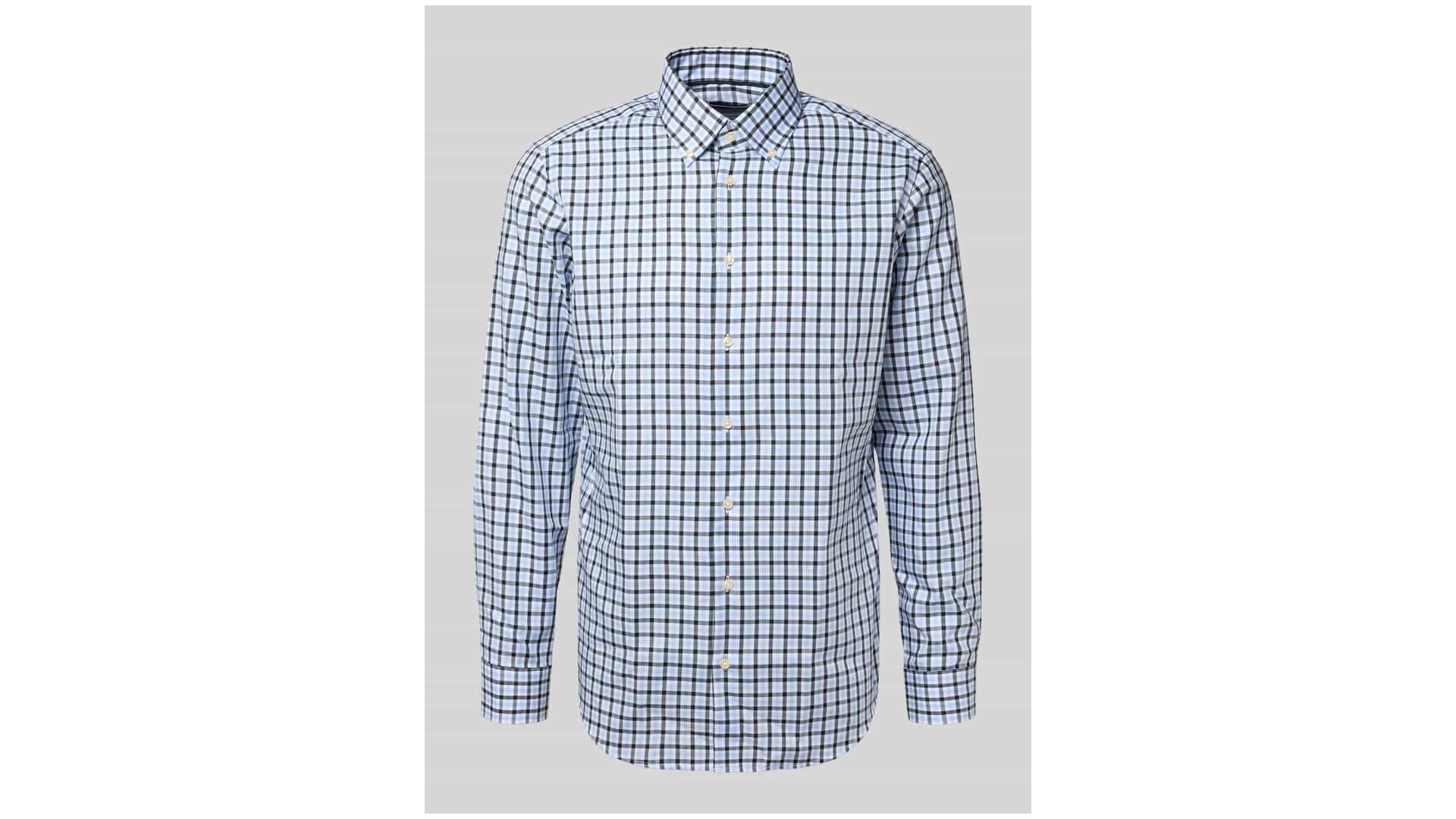 Christian Berg Men Koszula biznesowa o kroju regular fit z bawełny