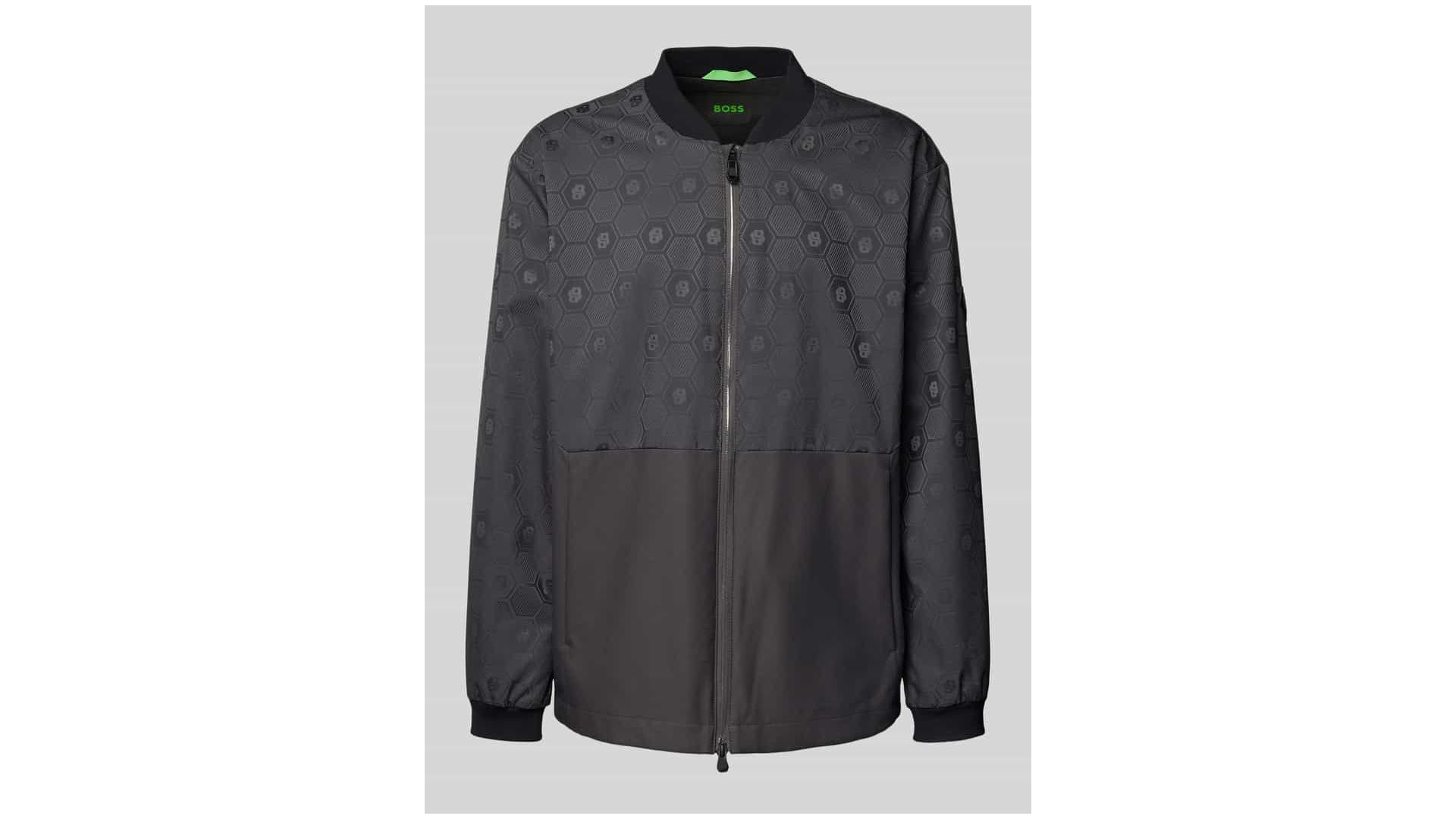 BOSS Green Bomberka o kroju regular fit z dwustronnym zamkiem błyskawicznym