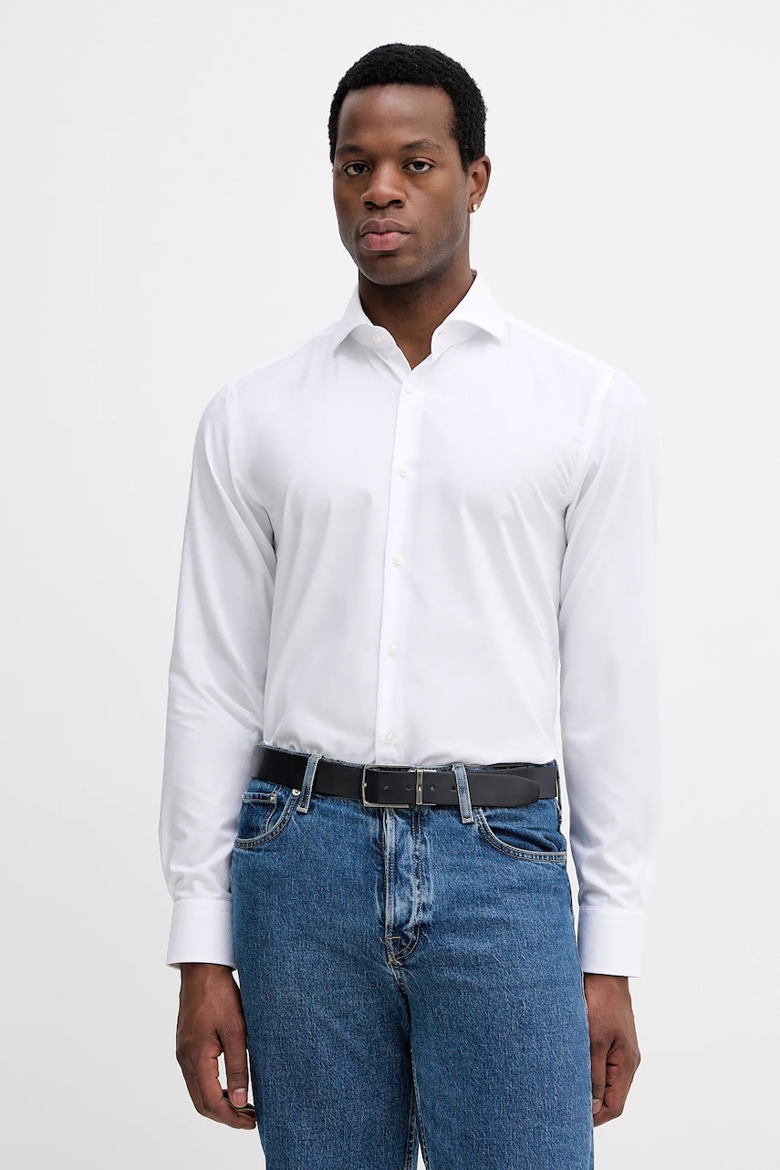 BOSS koszula bawełniana H-HANK-SP-B1-C1-261