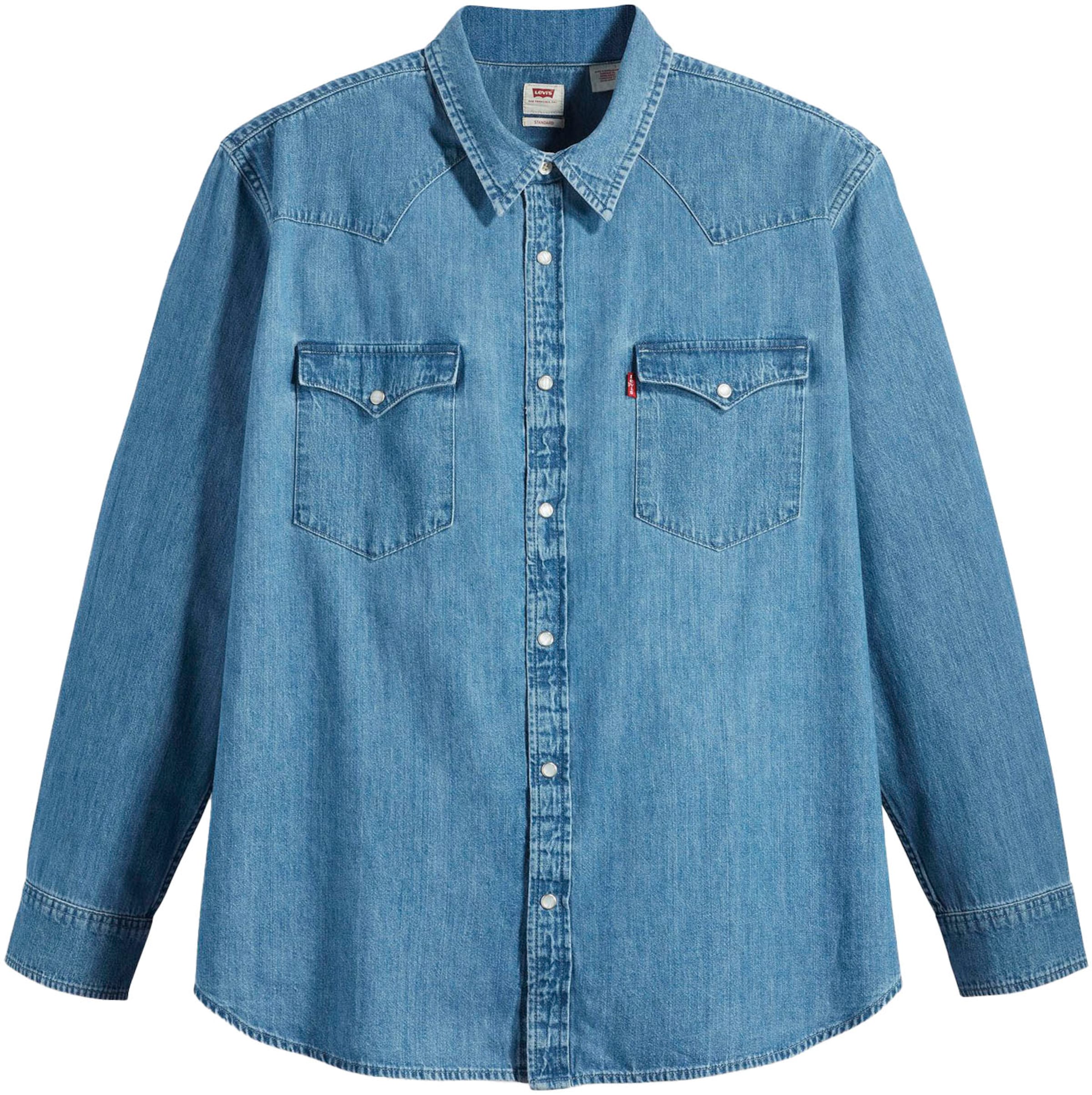 Levi's Big & Tall Koszula 'Classic Western Shirt (Big & Tall)' niebieski denim