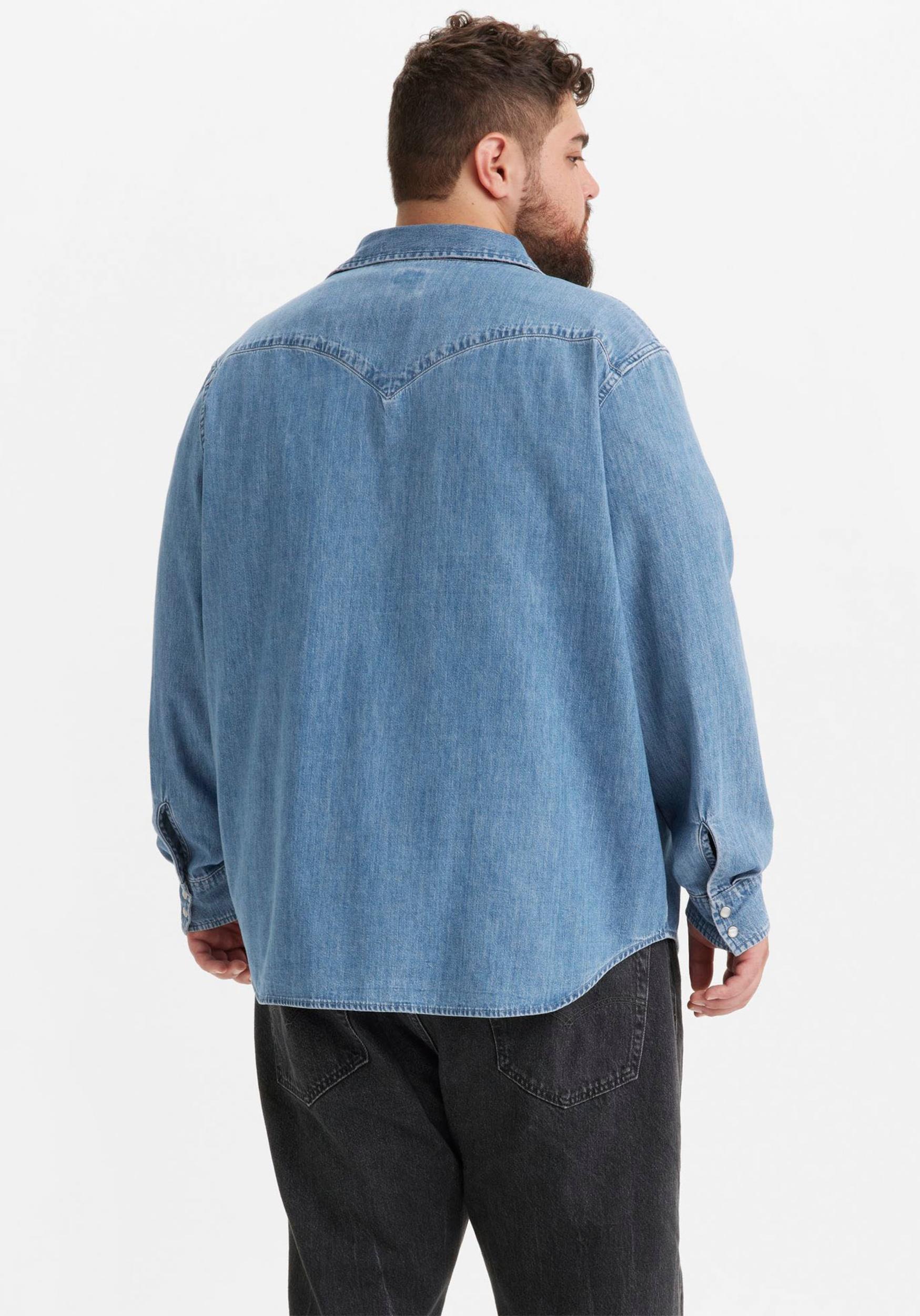 Levi's Big & Tall Koszula 'Classic Western Shirt (Big & Tall)' niebieski denim