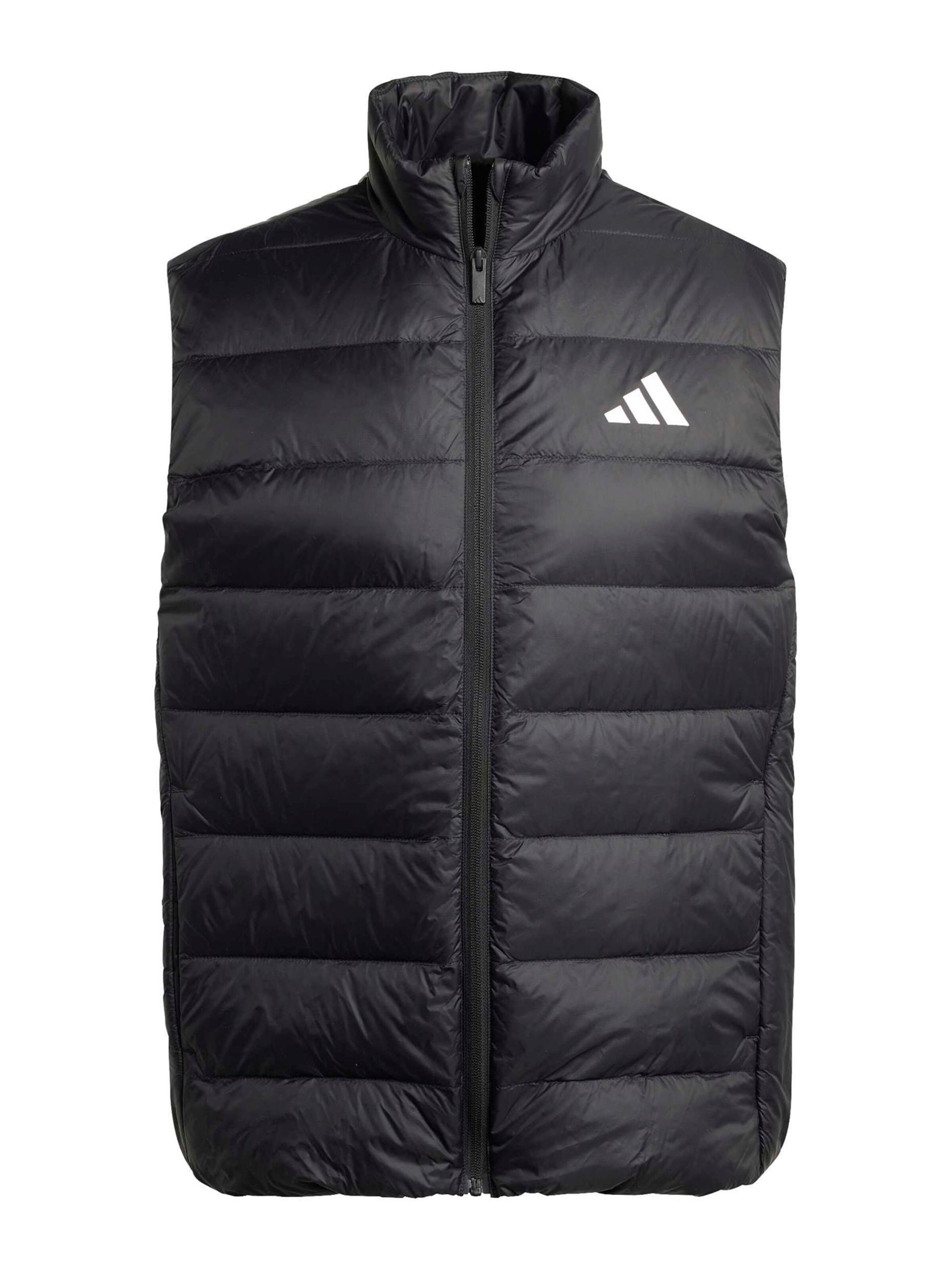 ADIDAS SPORTSWEAR Kamizelka sportowa 'Ess' czarny / biały