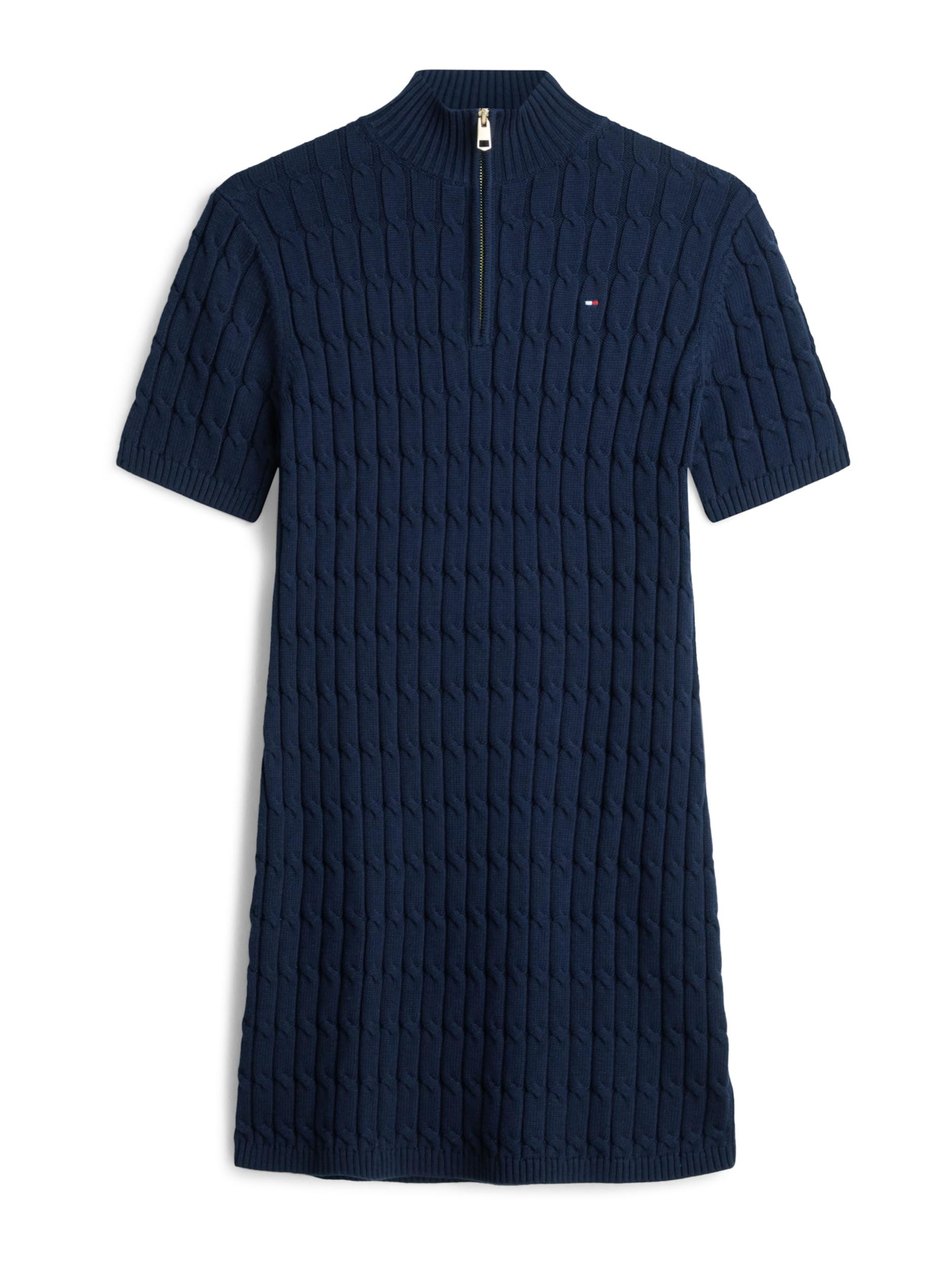 TOMMY HILFIGER Sukienka z dzianiny granatowy