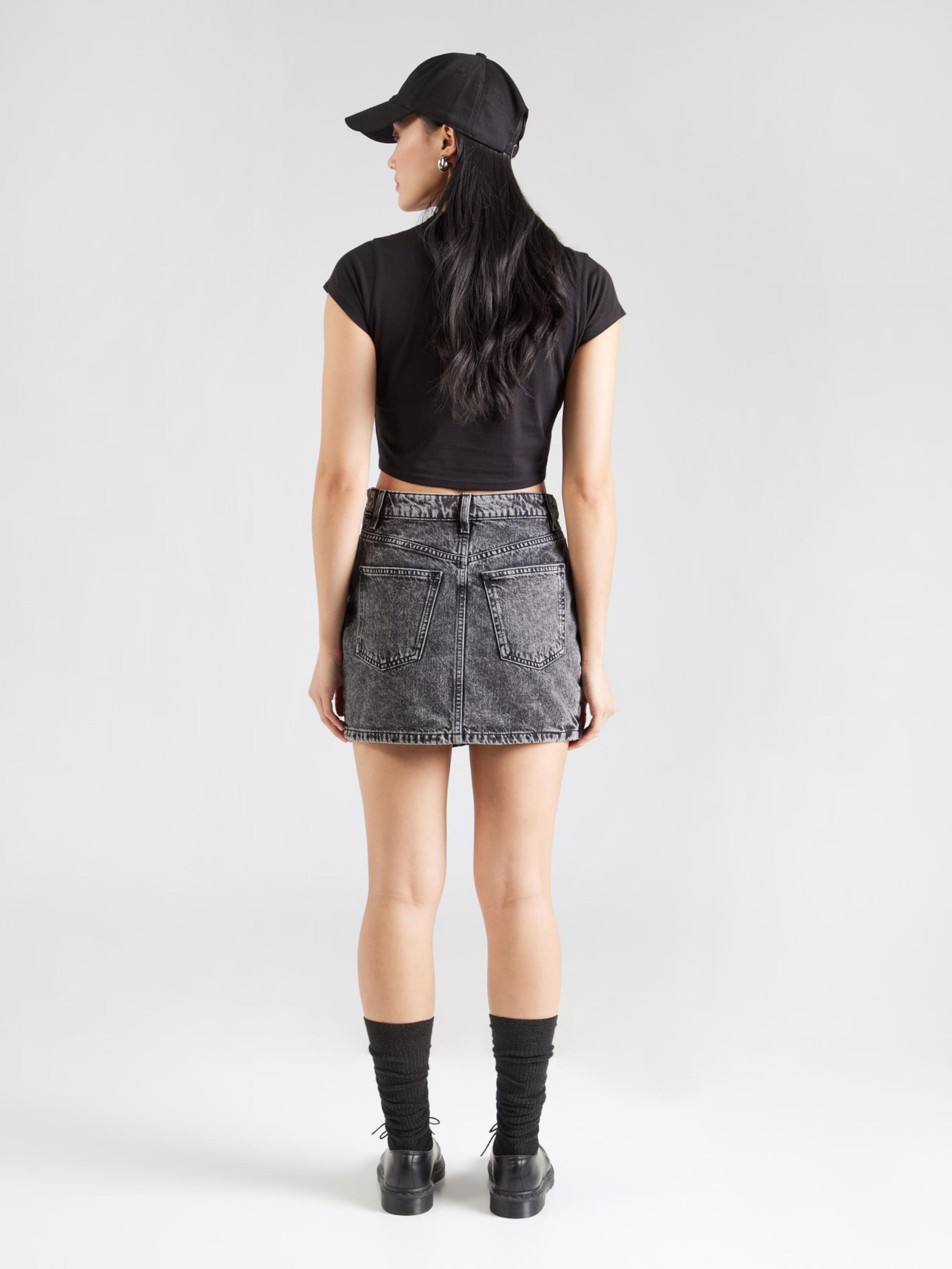 HUGO Spódnica 'Galaxy_1_B' czarny denim