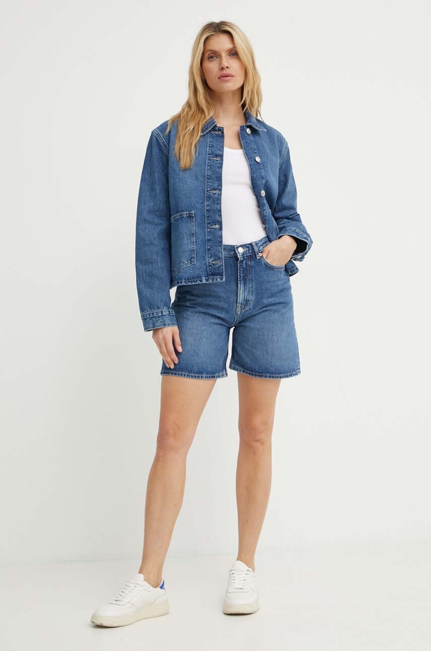 Samsoe Samsoe kurtka jeansowa SANADINA