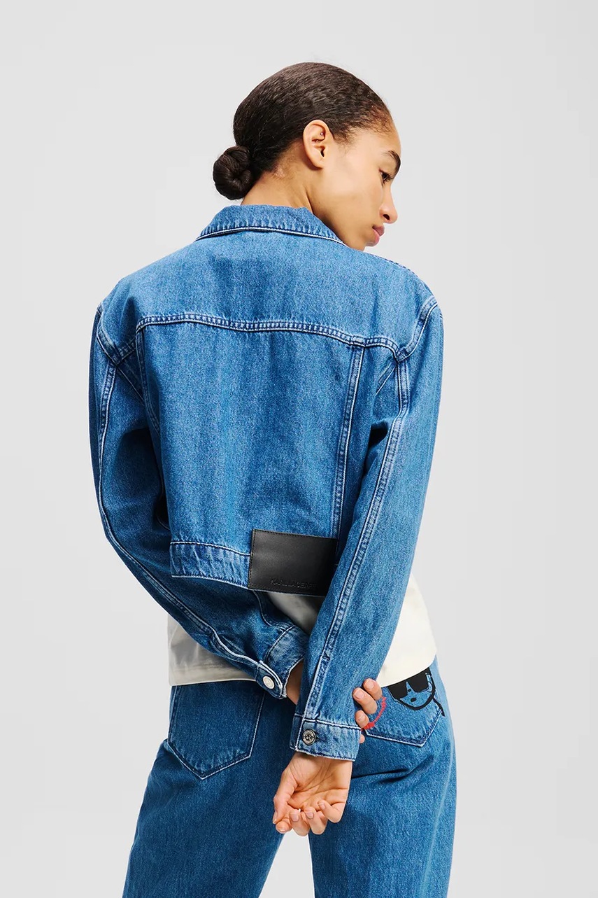 Karl Lagerfeld kurtka jeansowa IKON