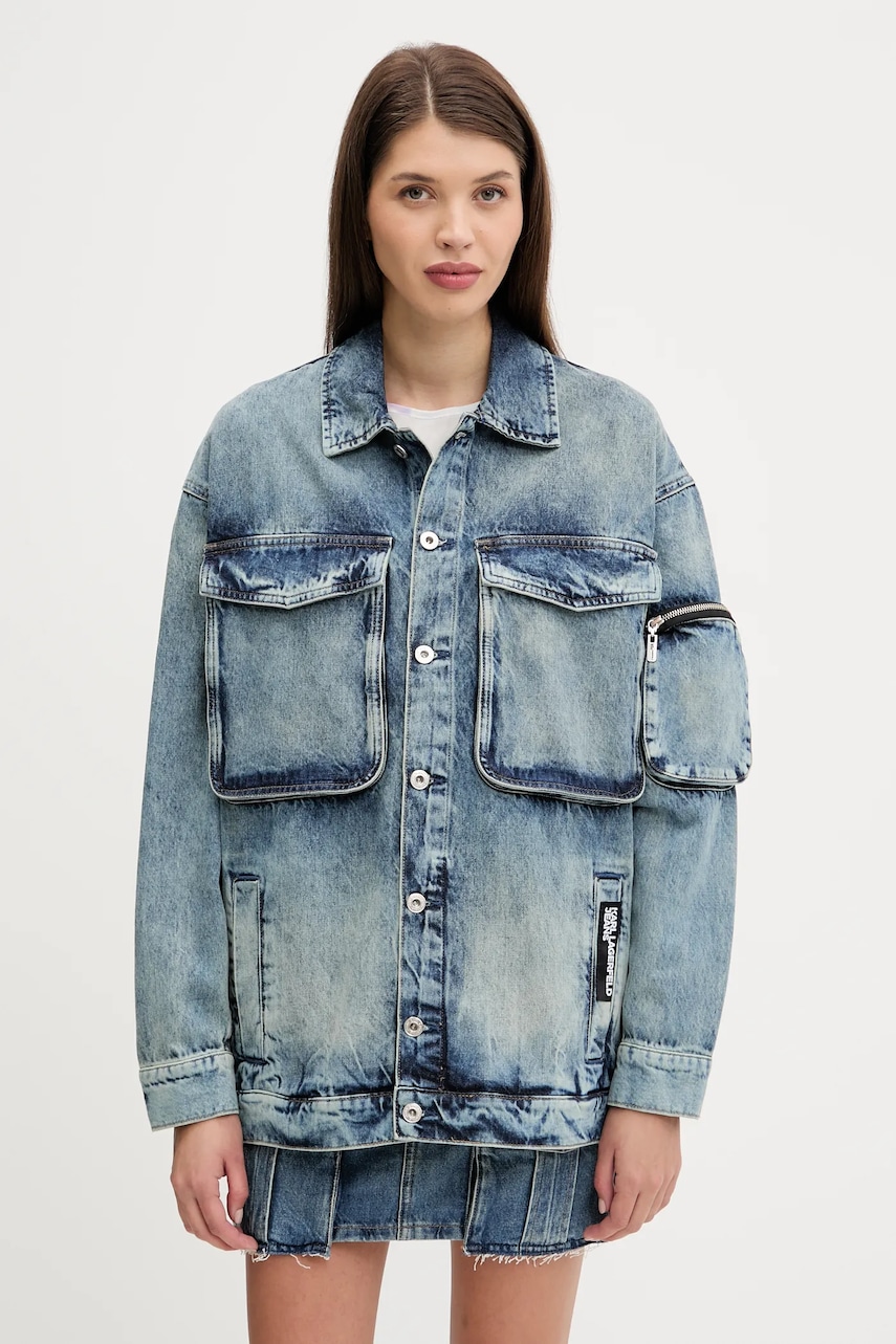 Karl Lagerfeld Jeans kurtka jeansowa