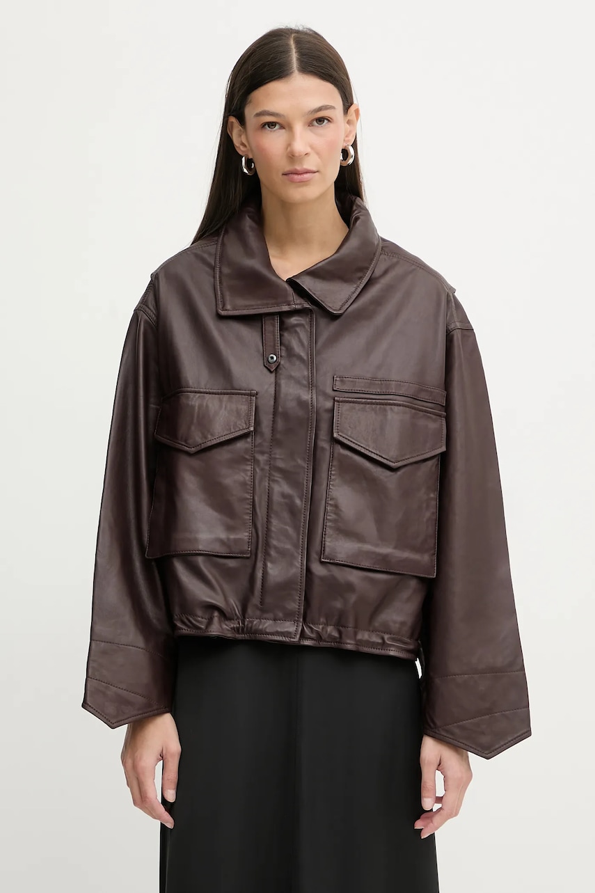 AllSaints kurtka skórzana CLAY