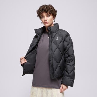 Jordan Kurtka W J Brk Puffer Qlt Damskie Odzież Kurtki zimowe HV0417-010 Czarny