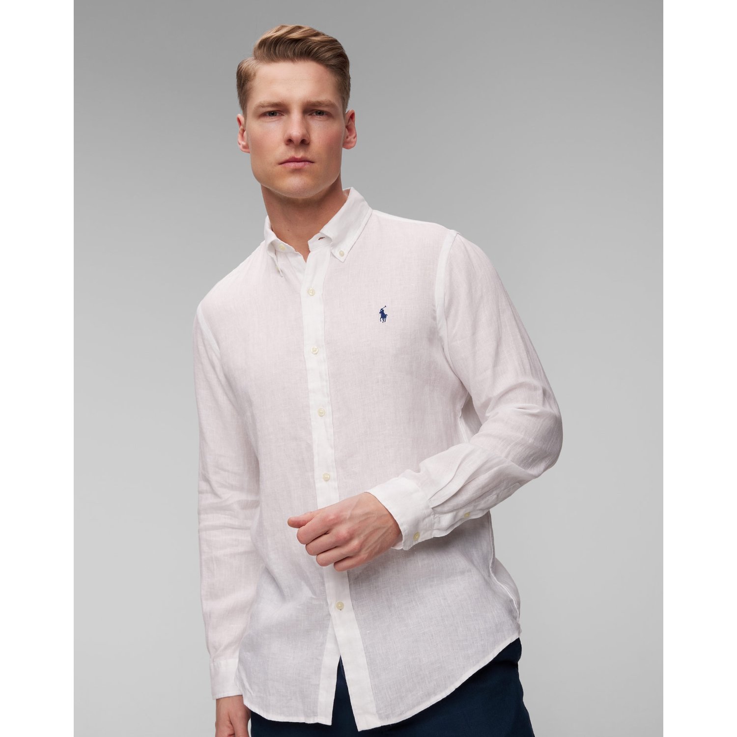 Koszula Lniana Polo Ralph Lauren