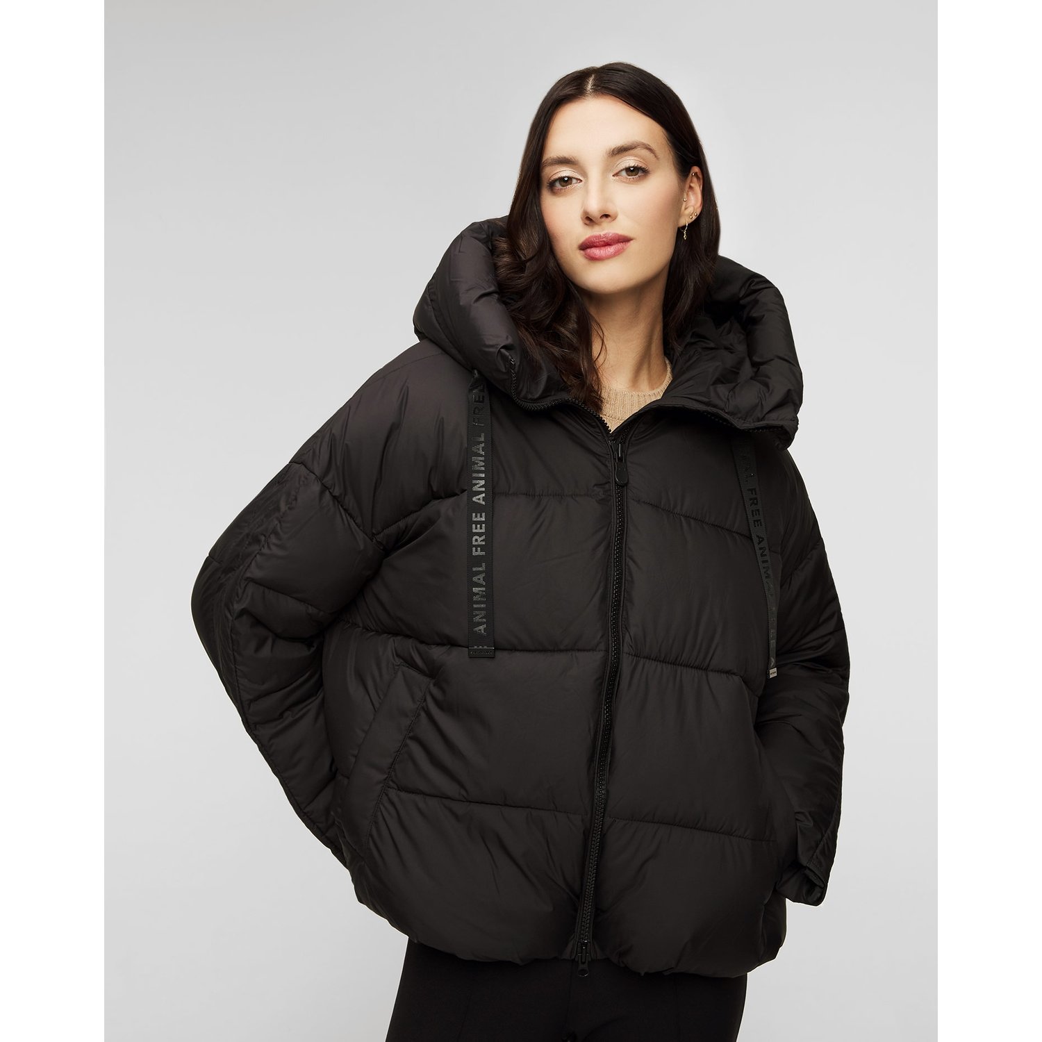 Czarna Kurtka Puchowa Damska Save The Duck Keri