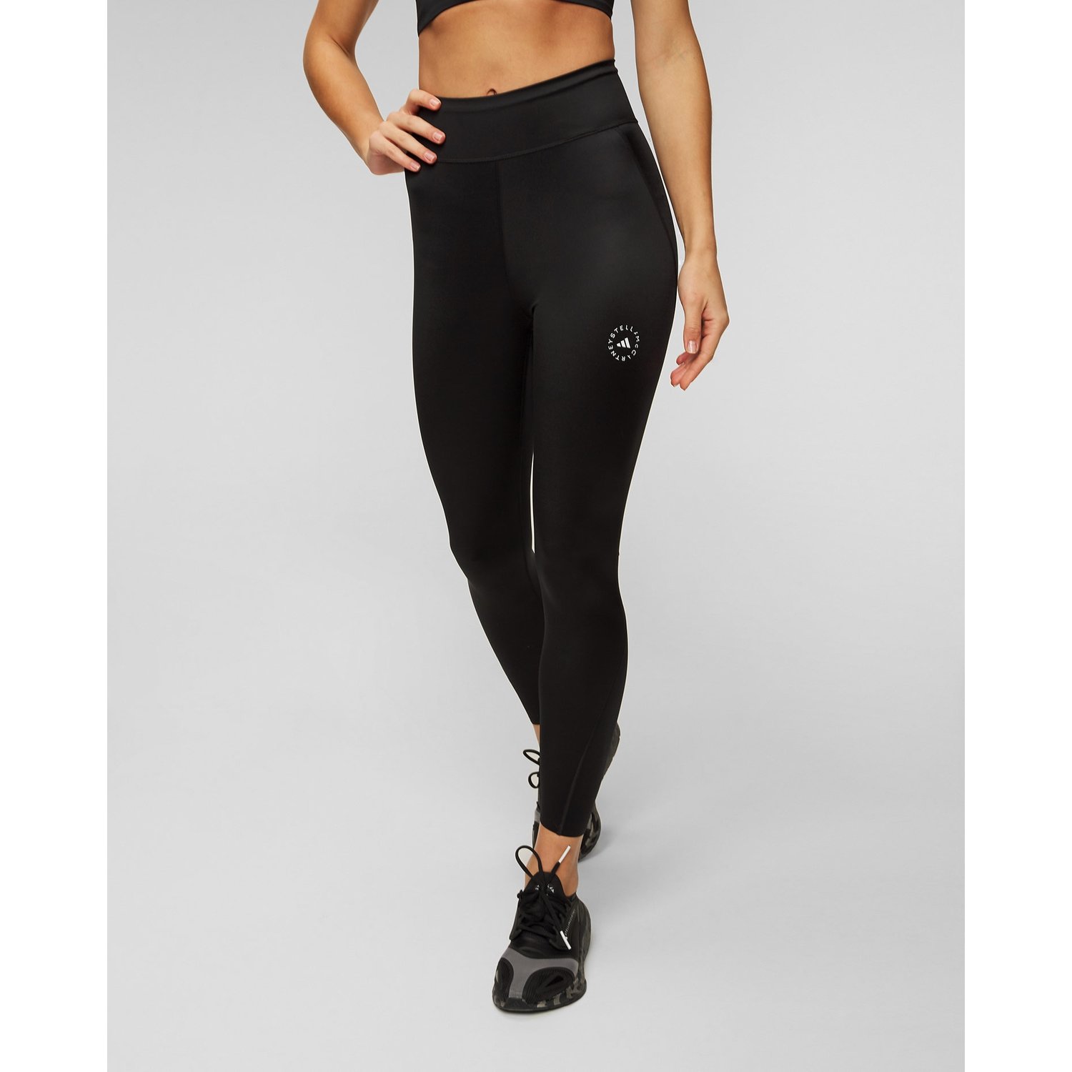 Adidas by Stella McCartney Czarne Leginsy Damskie Stella Mccartney Asmc