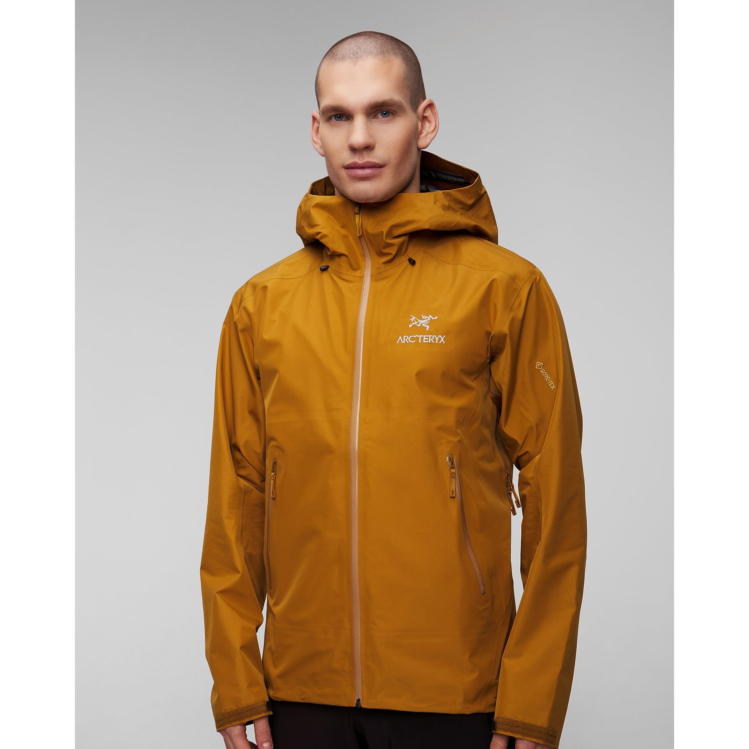 Brązowa Kurtka Hardshellowa Męska Arcteryx Beta Lt