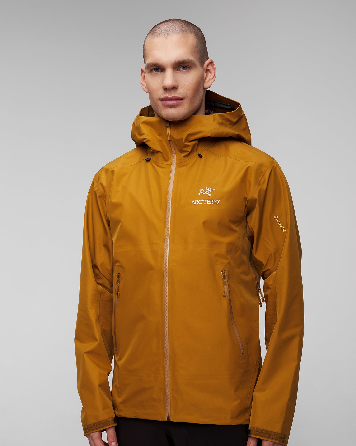 Brązowa Kurtka Hardshellowa Męska Arcteryx Beta Lt