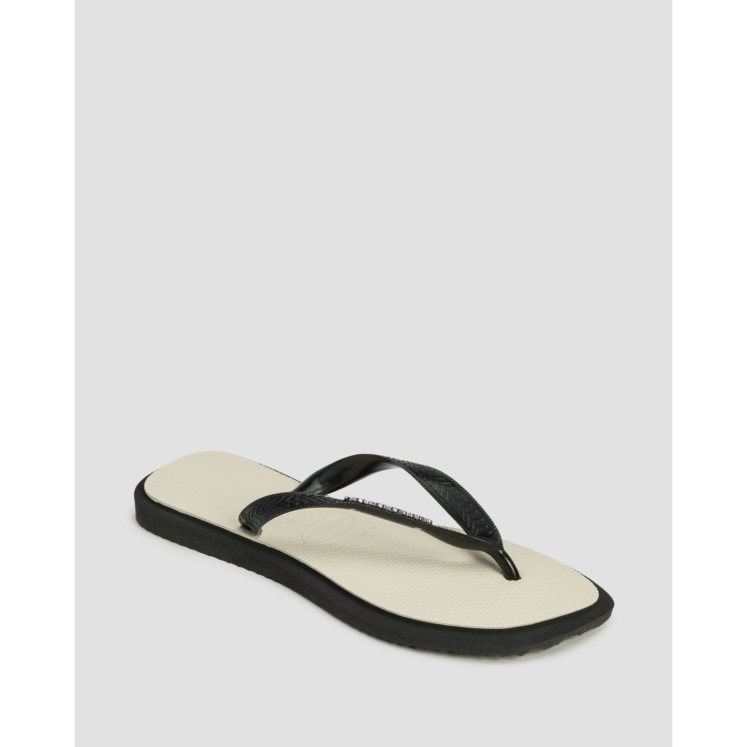 Japonki Damskie Havaianas Top Square Fusion Czarno-beżowe