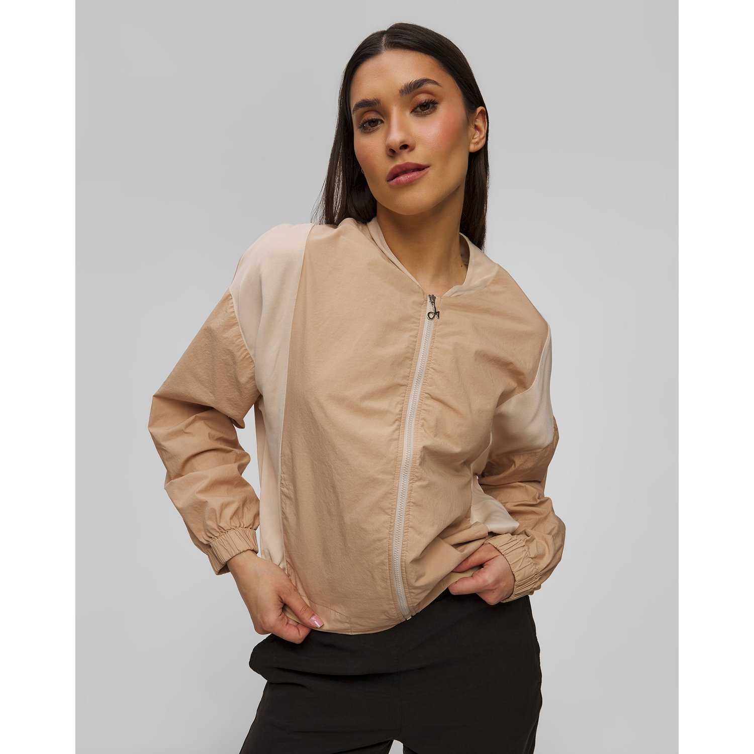 Lekka Kurtka Beżowa Damska Deha