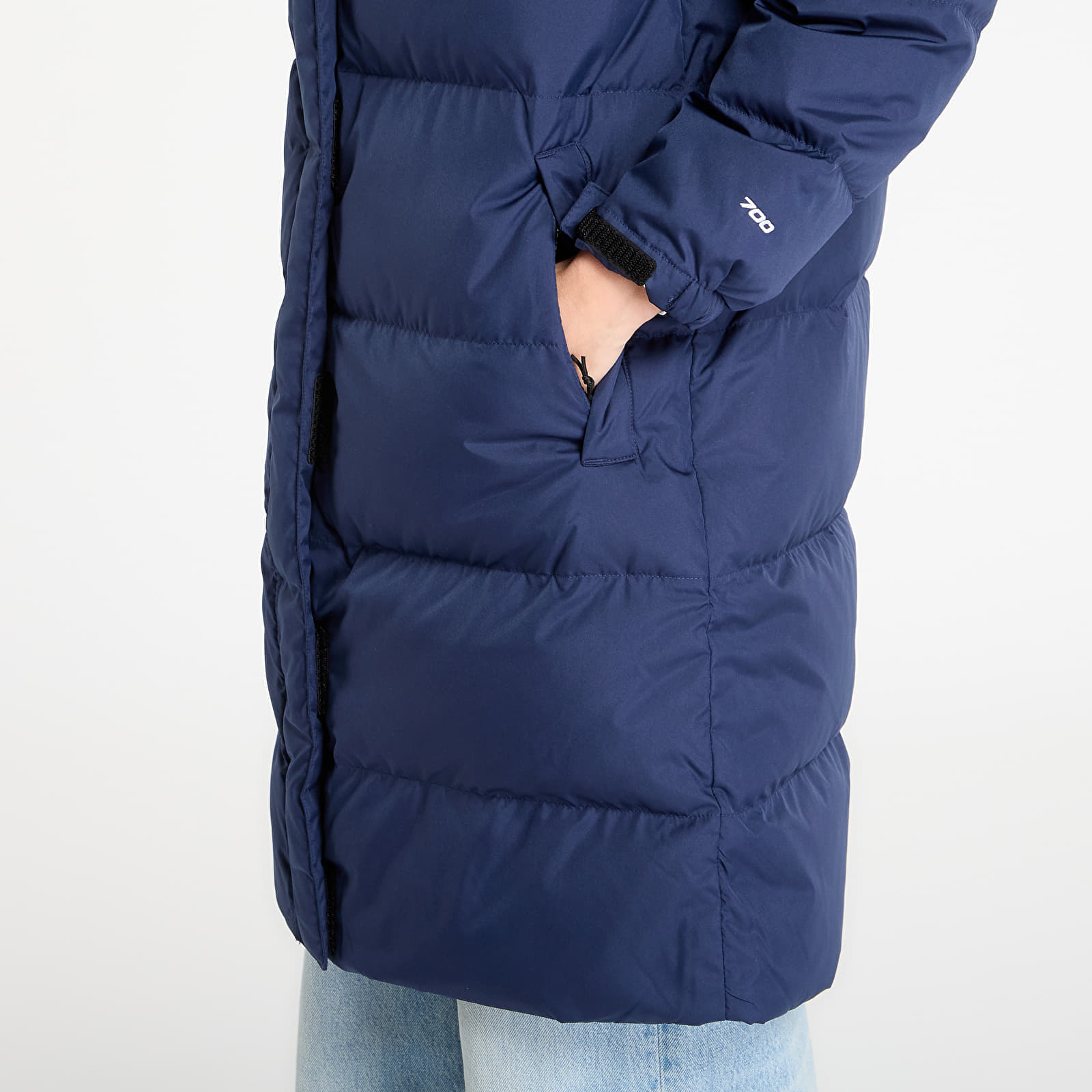 Kurtka The North Face Nuptse Parka Summit Navy/ TNF Black L