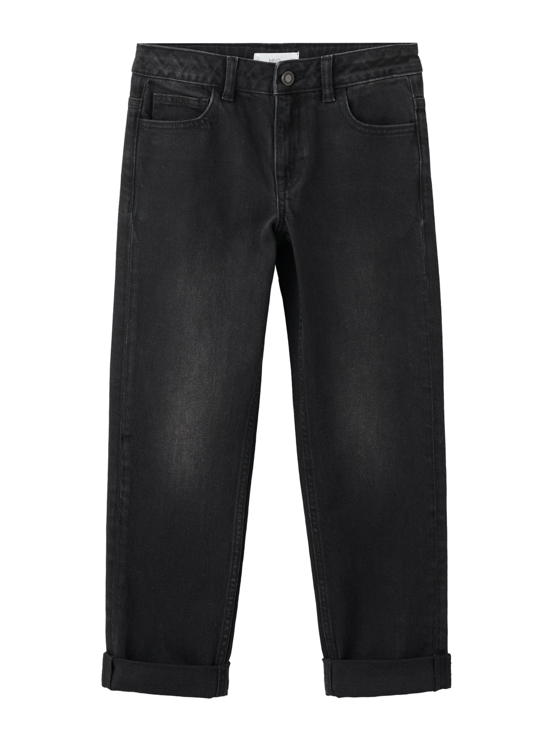 MANGO KIDS Jeansy czarny