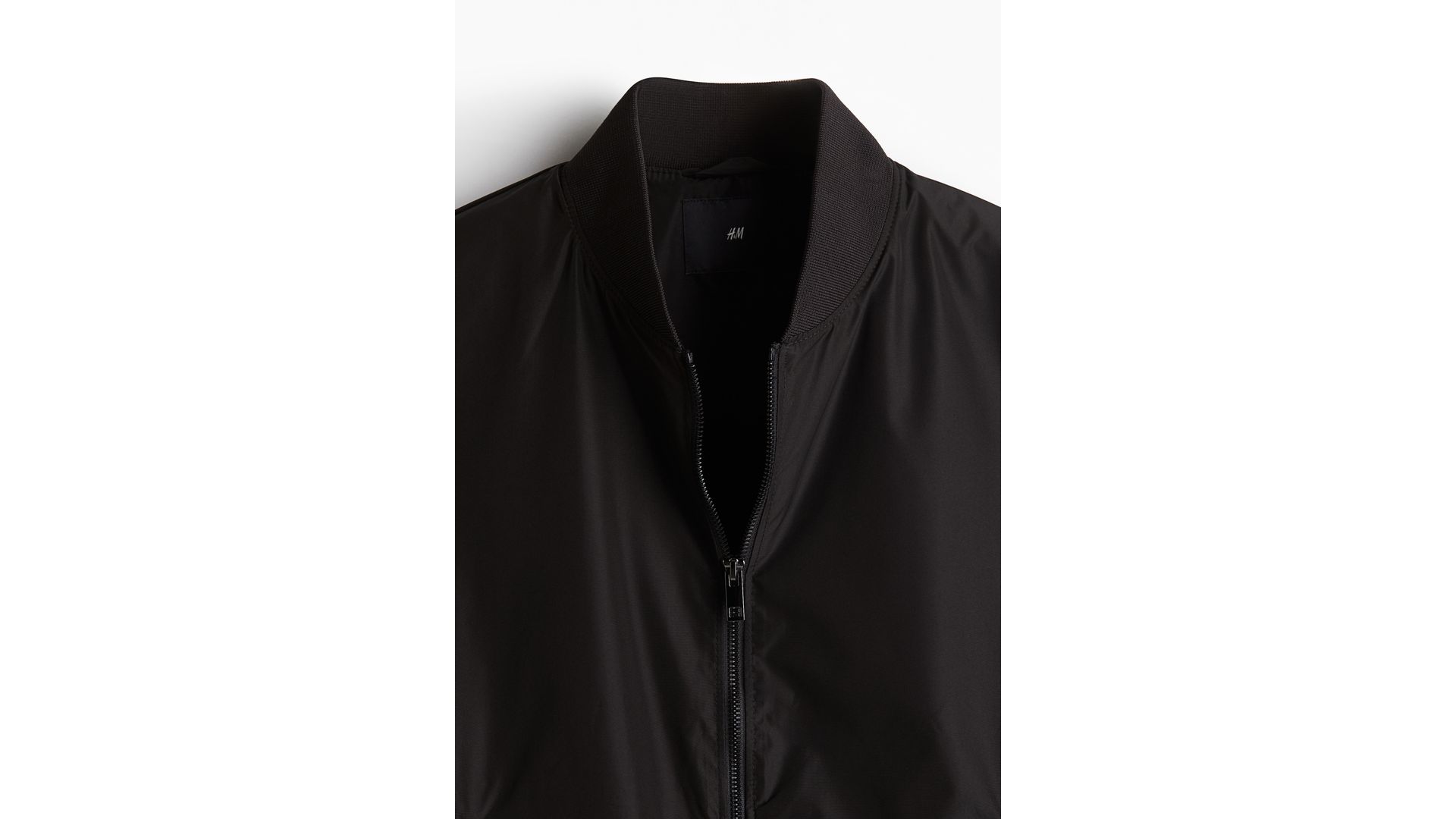 H&M - Lekka kurtka bomberka Regular Fit - Czarny