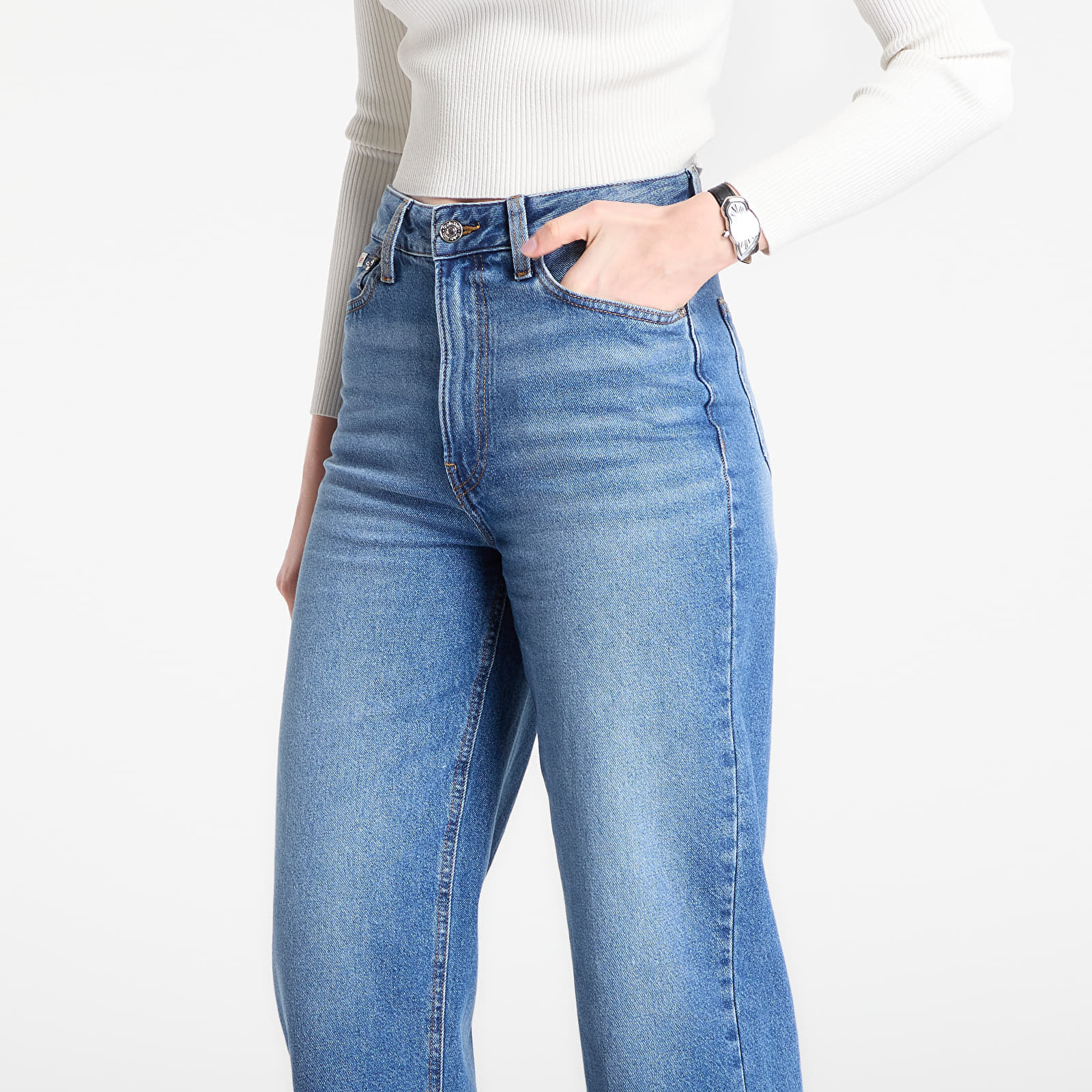 Jeansy Calvin Klein Jeans Eu Barrel Jeans Blue 25