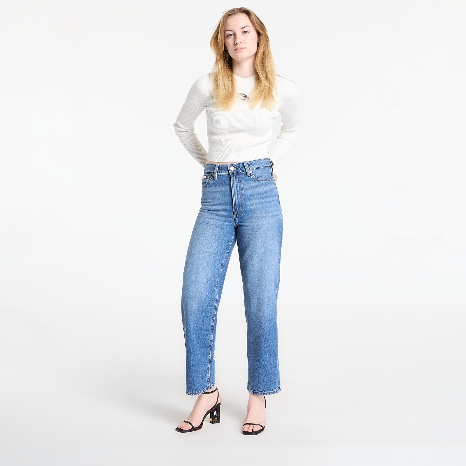 Jeansy Calvin Klein Jeans Eu Barrel Jeans Blue 25